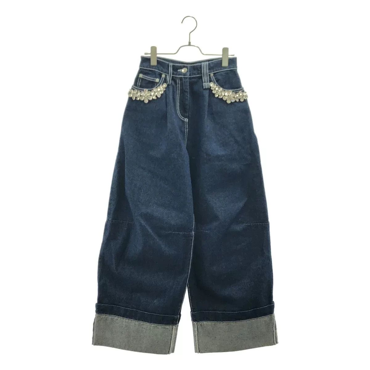 Simone Rocha Simone Rocha Wide Leg Puddle Jeans Size 26" / US 2 / IT 38 - 1 Thumbnail