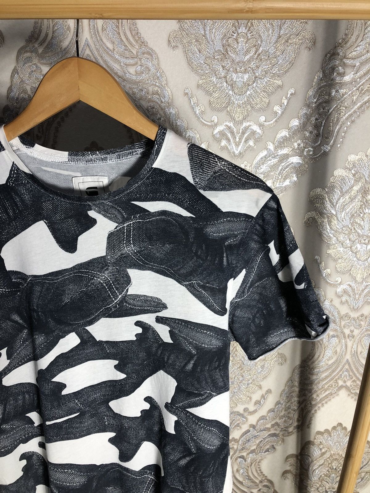 G-Star × Vintage VERY RARE G STAR RAW SHARKS DESIGNER T-SHIRT JAPAN STYLE Y2K Size US M / EU 48-50 / 2 - 2 Thumbnail