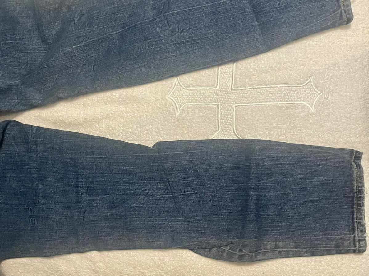 Zara Zara DistressedPunk DenimJeans Graffiti Print SlimFit Size32 Size US 32 / EU 48 - 9 Thumbnail