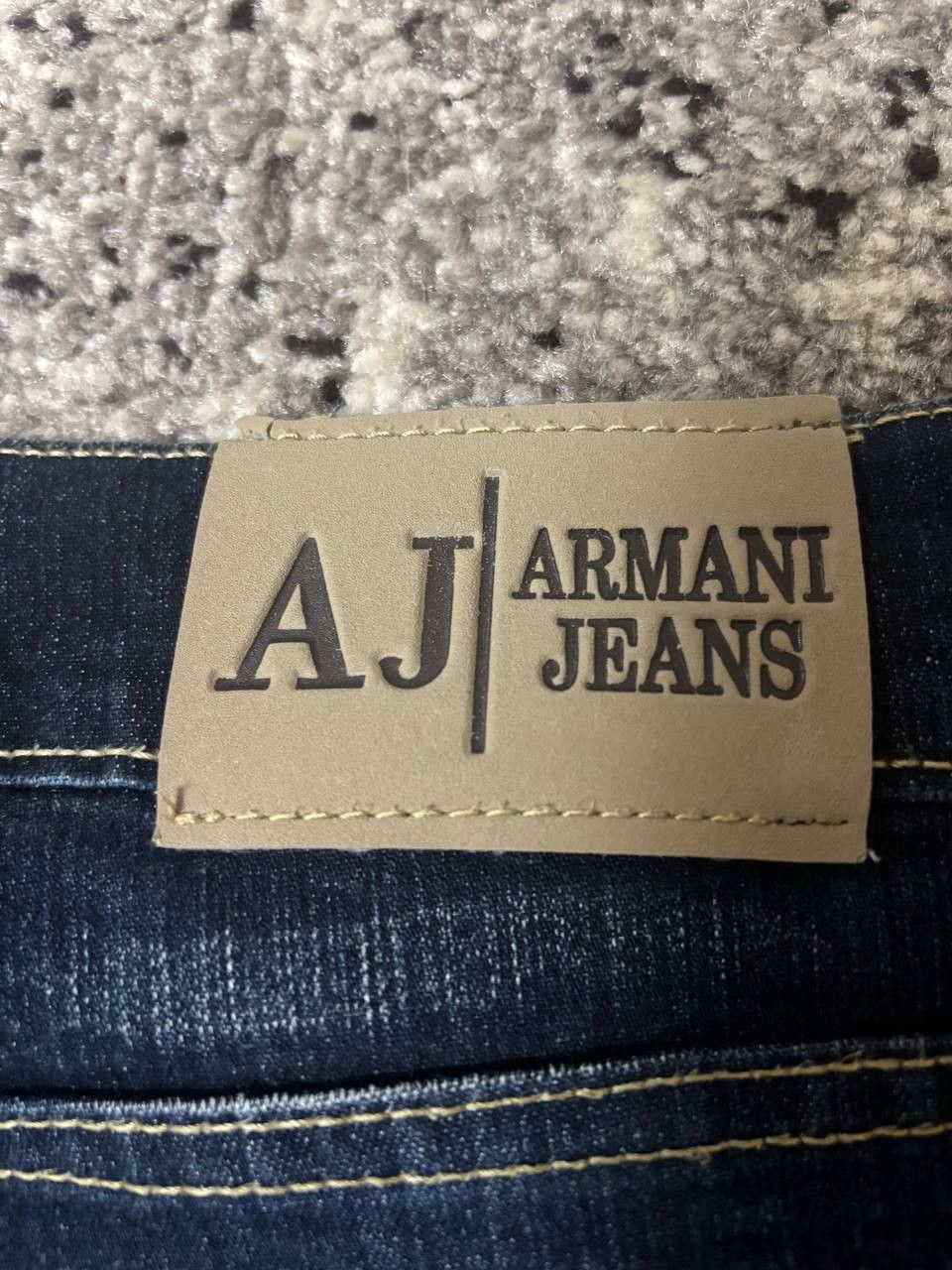 Armani Armani Jeans – Dark Wash Straight Fit Denim Size US 33 - 8 Thumbnail