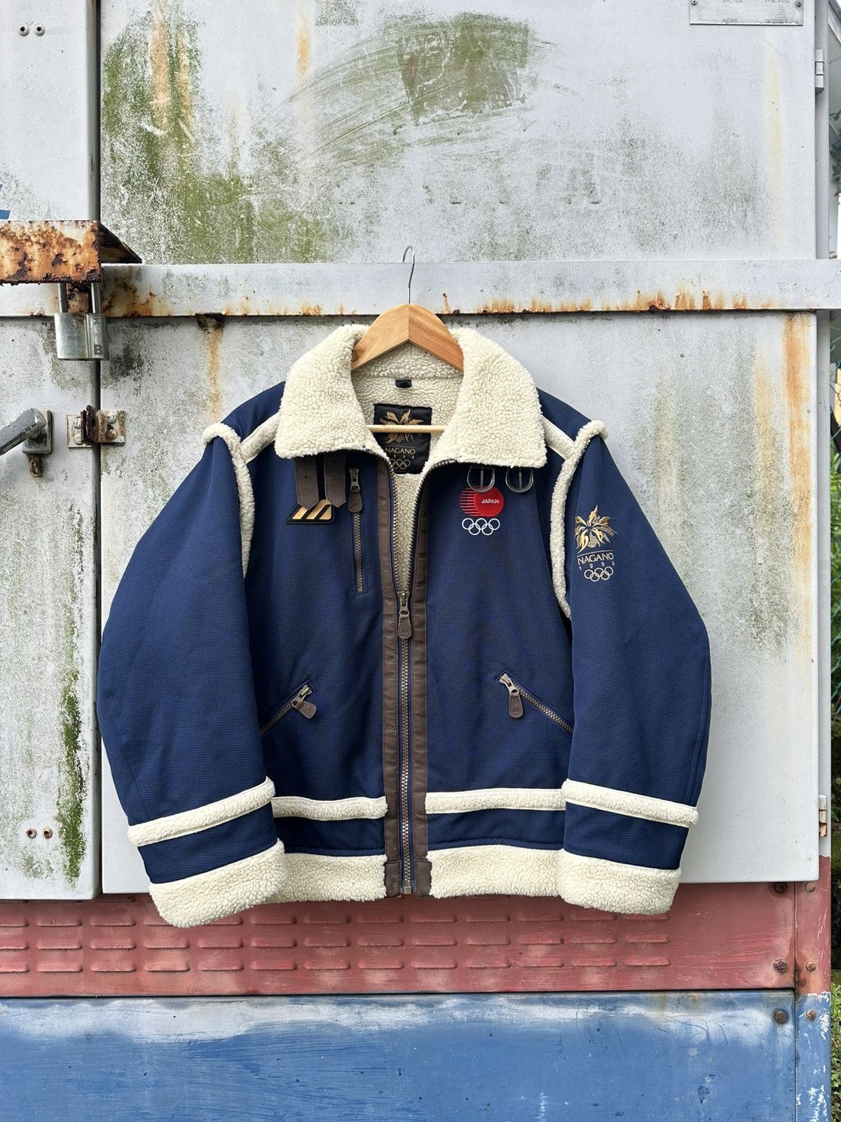 Vintage Mizuno 1998 Nagano Winter Olympic Japan Team Jacket
