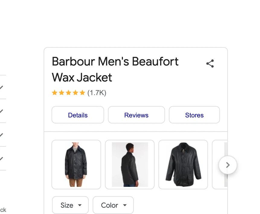 Barbour SIZE 48 ~ Barbour Beaufort Wax Jacket Size US XL / EU 56 / 4 - 5 Thumbnail