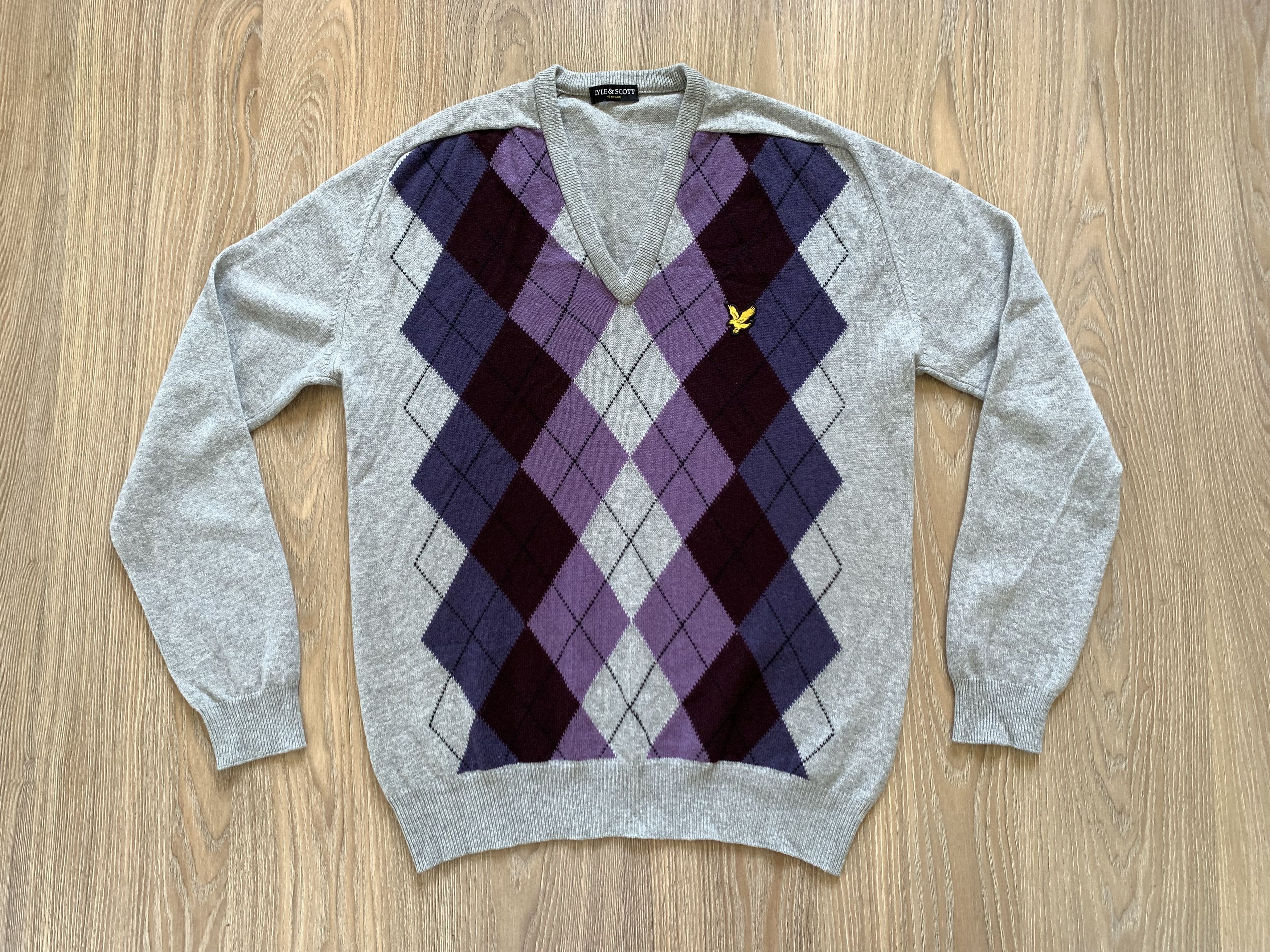 Lyle & Scott × Vintage Lyle & Scott Vintage Wool Sweater Size US XXL / EU 58 / 5 - 2 Thumbnail