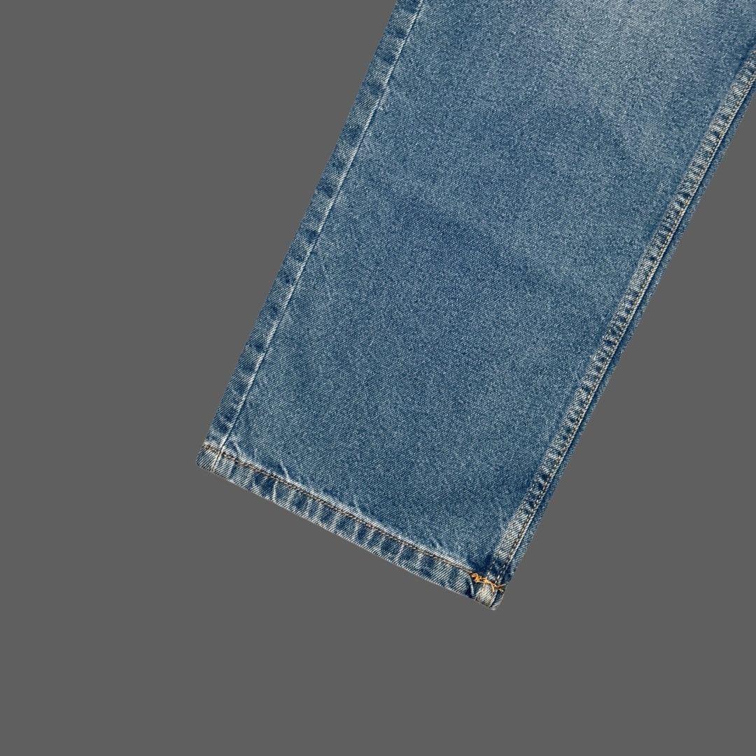 Asos ASOS Design Blue Denim Jeans Men's Size 34x32 Button Fly Size US 34 / EU 50 - 2 Thumbnail