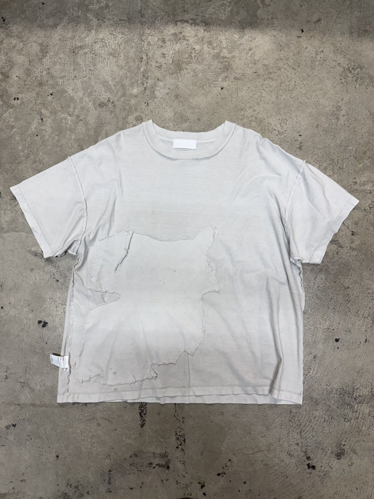 ALEXANDER DIGENOVA Alexander Digenova Scrap Inside Out Tee Size US XL / EU 56 / 4 - 1 Thumbnail