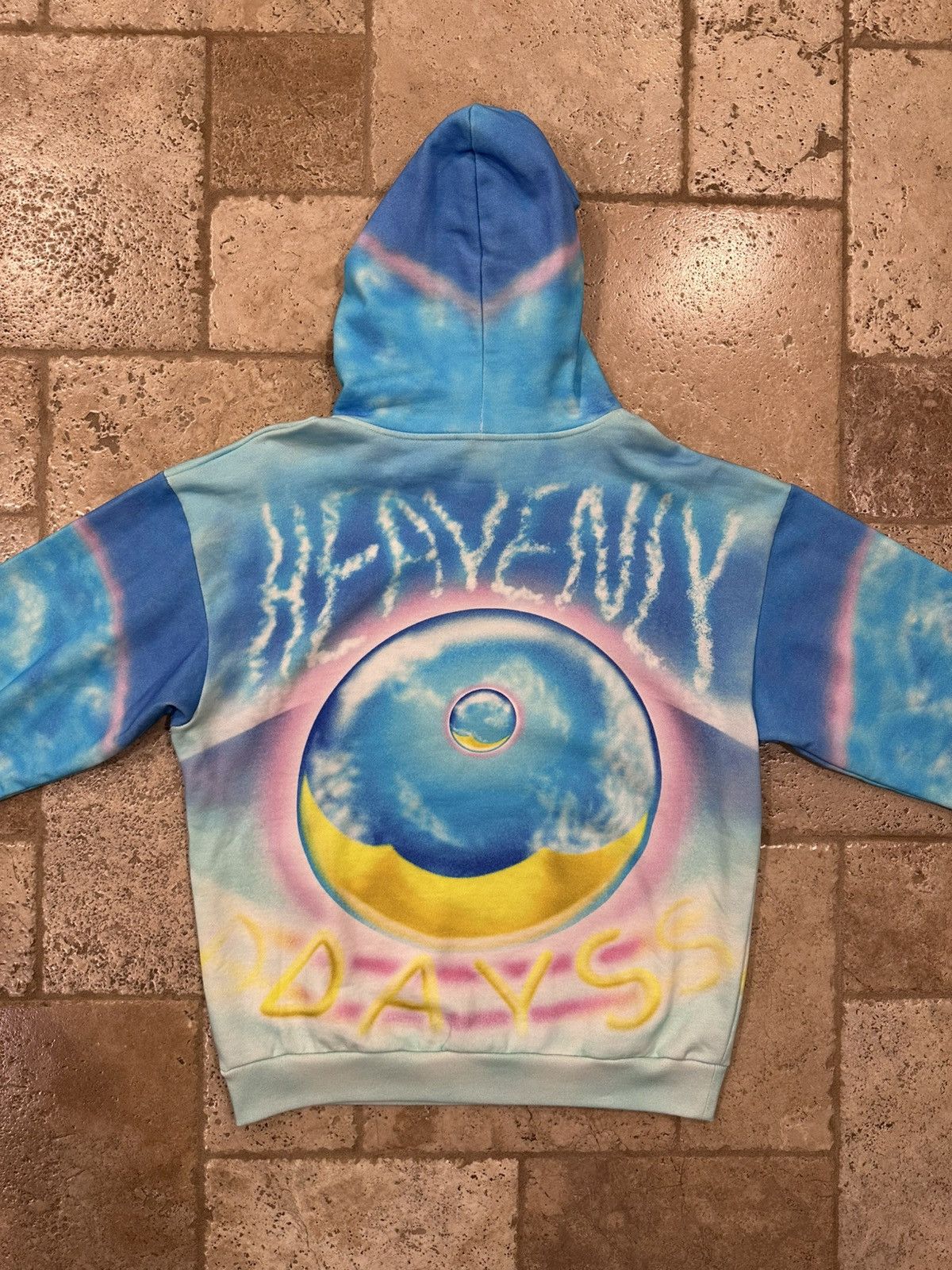 Celine × Hedi Slimane Celine x Hedi x Marcelo Lavin Heavenly Days Print Hoodie Size US M / EU 48-50 / 2 - 8 Thumbnail