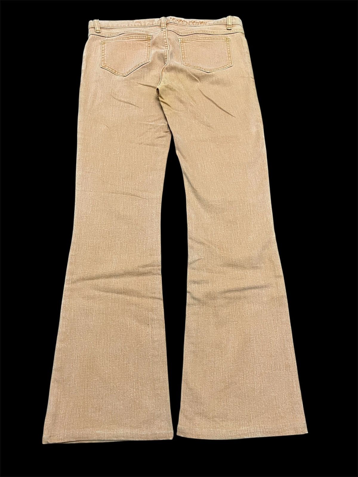 Norma Kamali Norma Kamali FLARE Denim Jeans Size 32" / US 10 / IT 46 - 2 Thumbnail