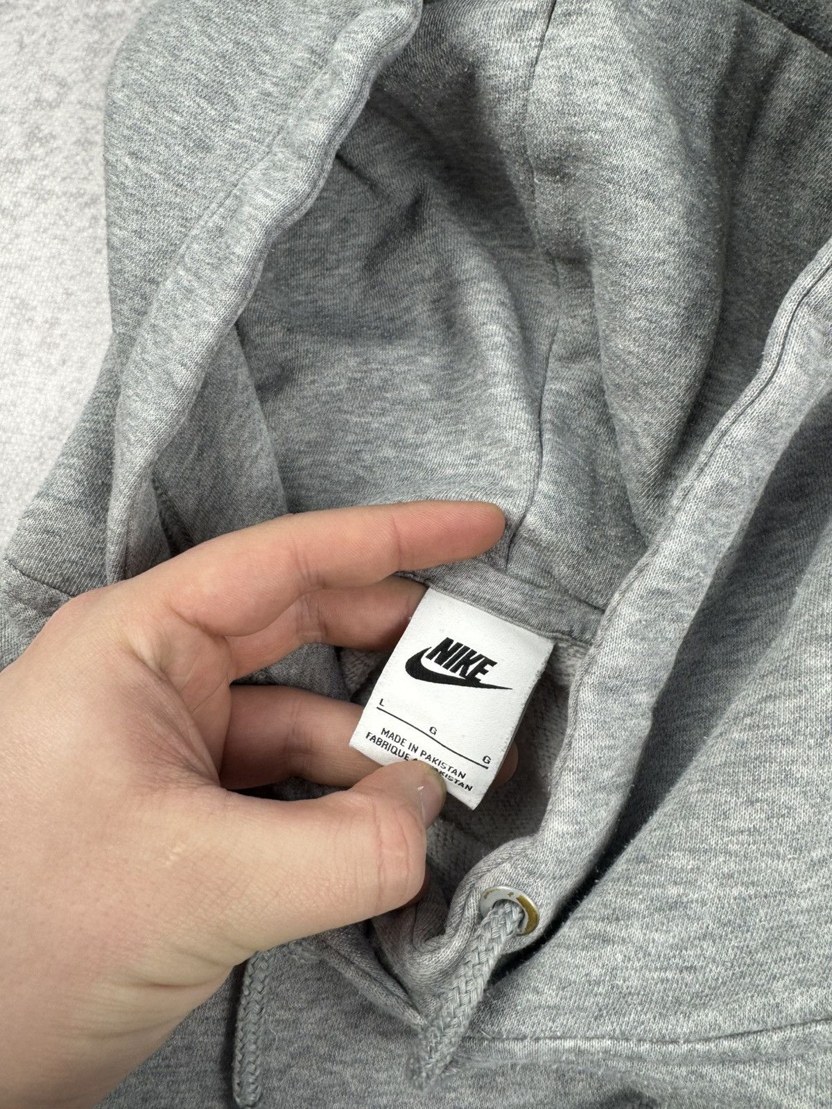 Nike × Vintage NIKE VINTAGE CENTER LOGO OVERSIZE BOXY HOODIE Size US L / EU 52-54 / 3 - 6 Thumbnail