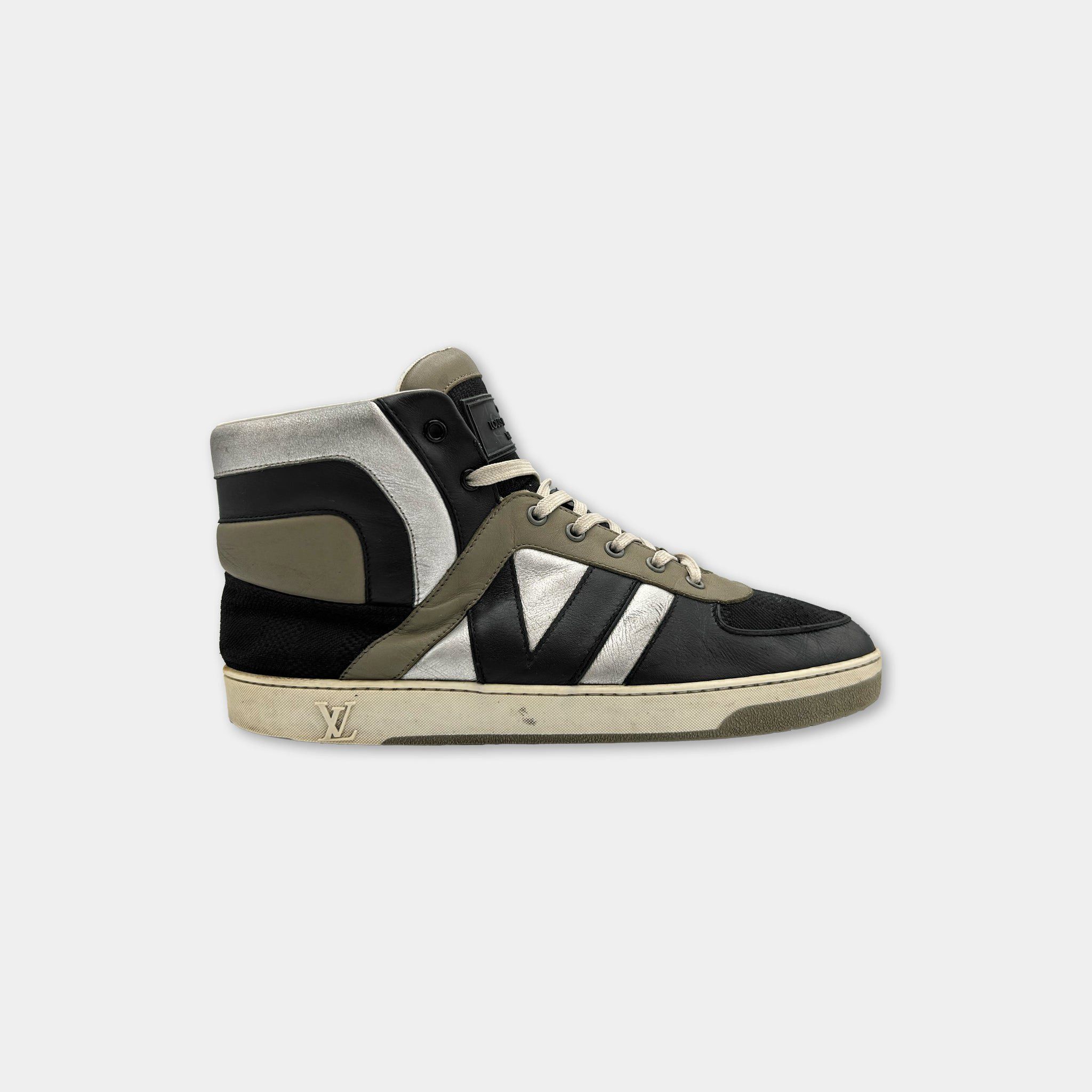 Louis Vuitton Louis Vuitton Damier Geant Tribe High Top Sneakers Size US 8 / EU 41 - 1 Thumbnail