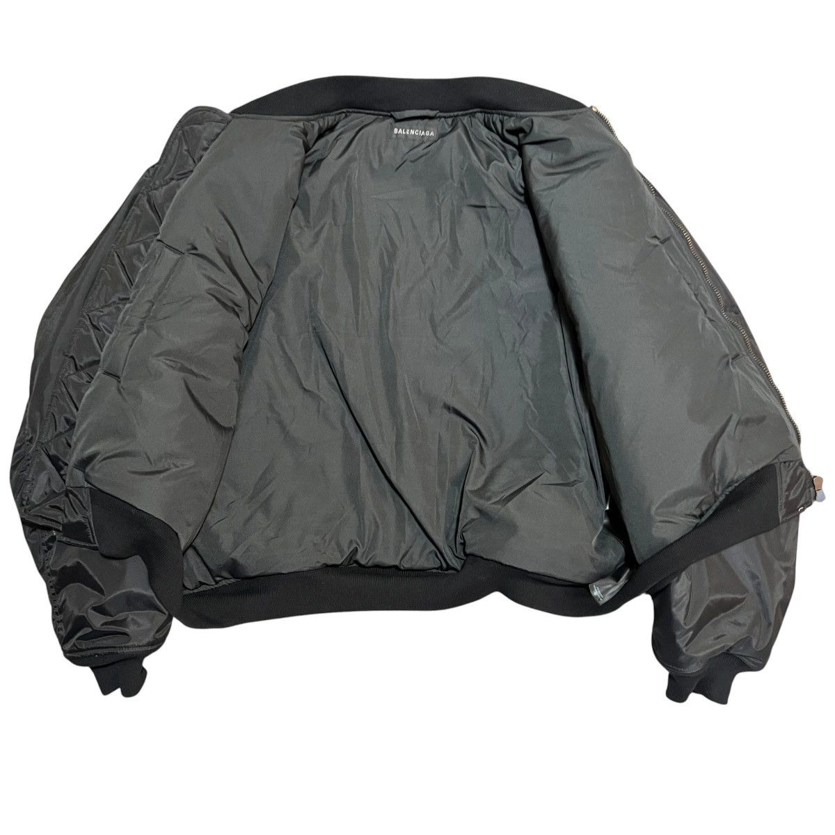 Balenciaga BALENCIAGA 2025Autumn Padded MA-1 Logo Jacket 44 Size US S / EU 44-46 / 1 - 5 Thumbnail