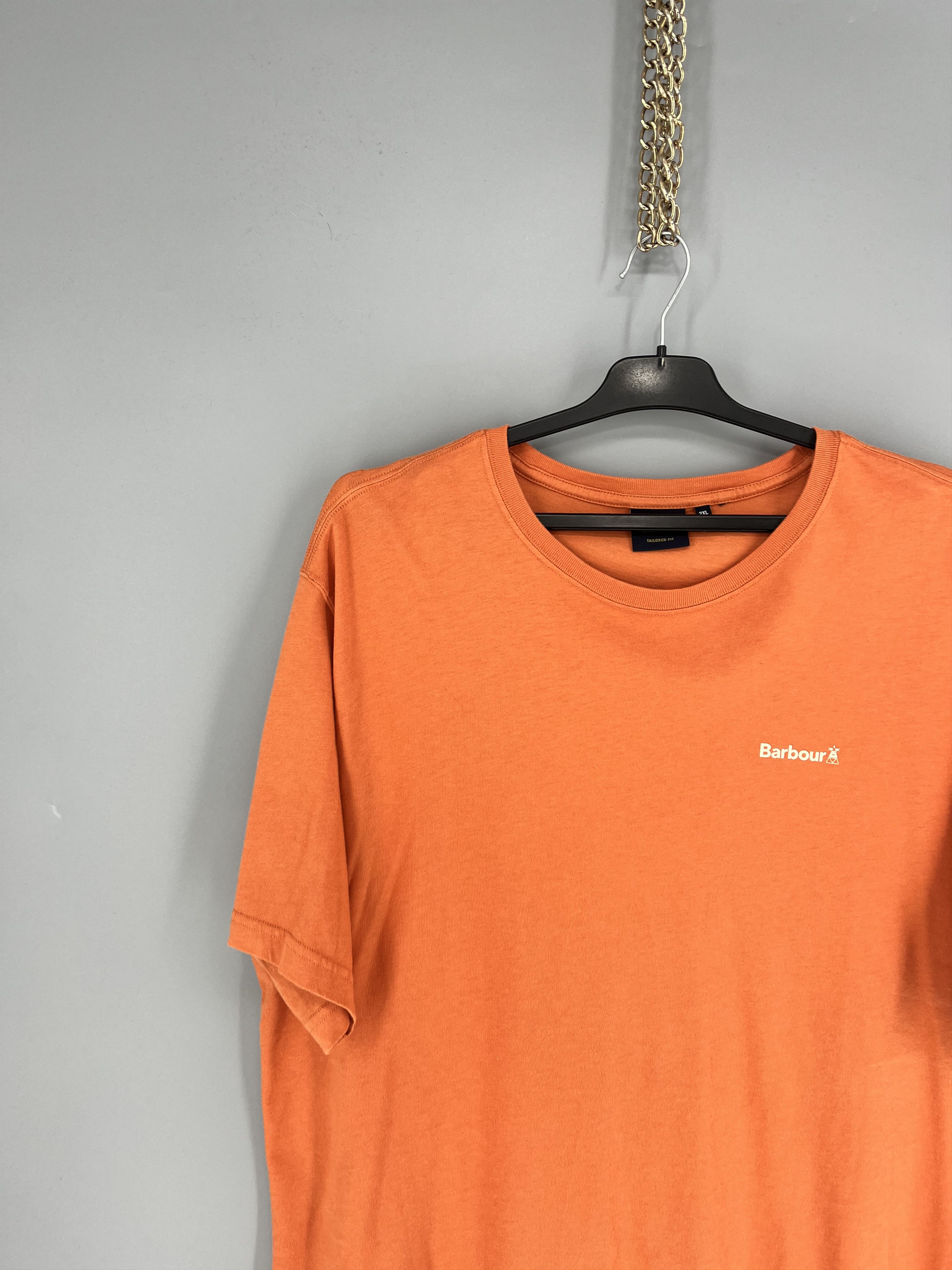 Barbour VINTAGE Mens Barbour International Big Logo T-Shirt Size 2xl Size US XXL / EU 58 / 5 - 5 Thumbnail