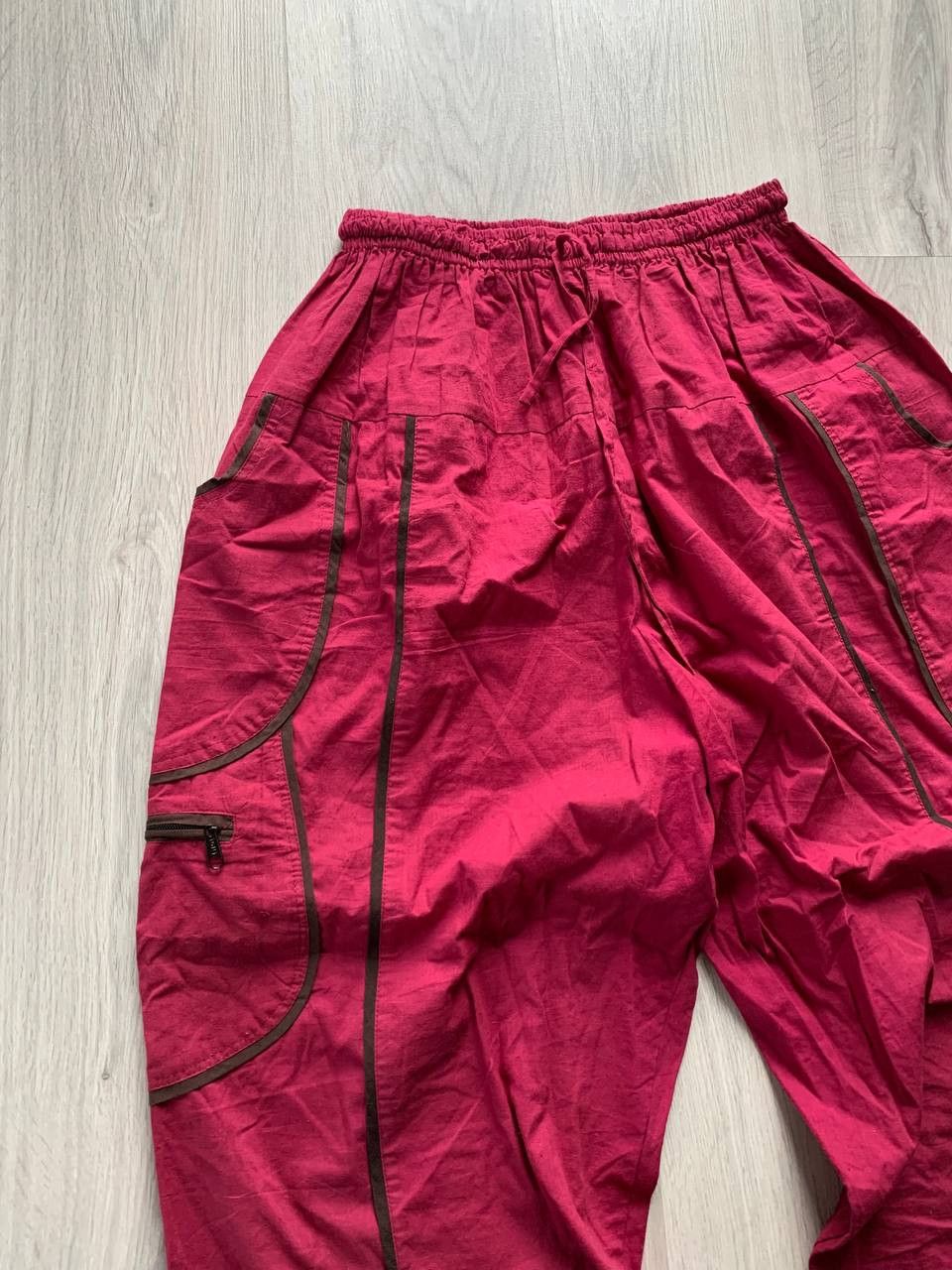 Japanese Brand Vintage Parachute Cargo Pants Size US 30 / EU 46 - 3 Thumbnail