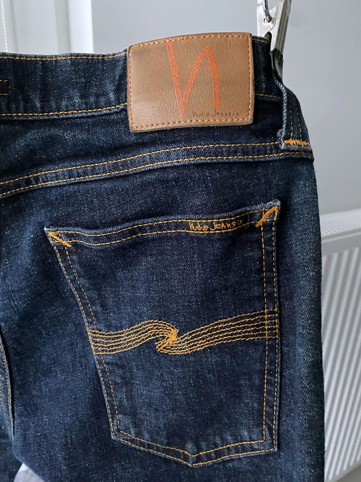Nudie Jeans Nudie Jeans Tight Lonh John Org Twill Rinsed denim jeans 33 Size US 33 - 2 Thumbnail