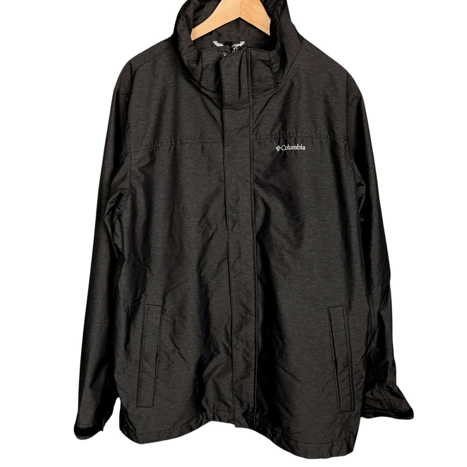 Columbia Columbia Men's Dark Gray Interchange Jacket Shell Outdoors L Size US L / EU 52-54 / 3 - 10 Thumbnail
