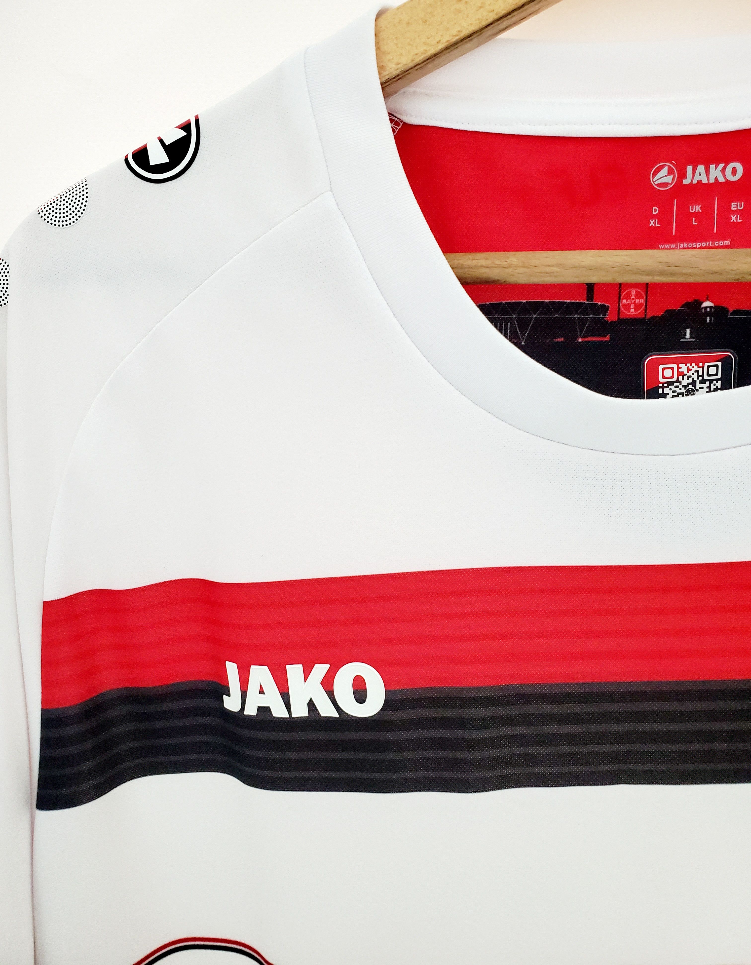 Vintage BAYER 04 LEVERKUSEN 2016/2017 SOCCER JERSEY JAKO Xl Size US XL / EU 56 / 4 - 3 Thumbnail