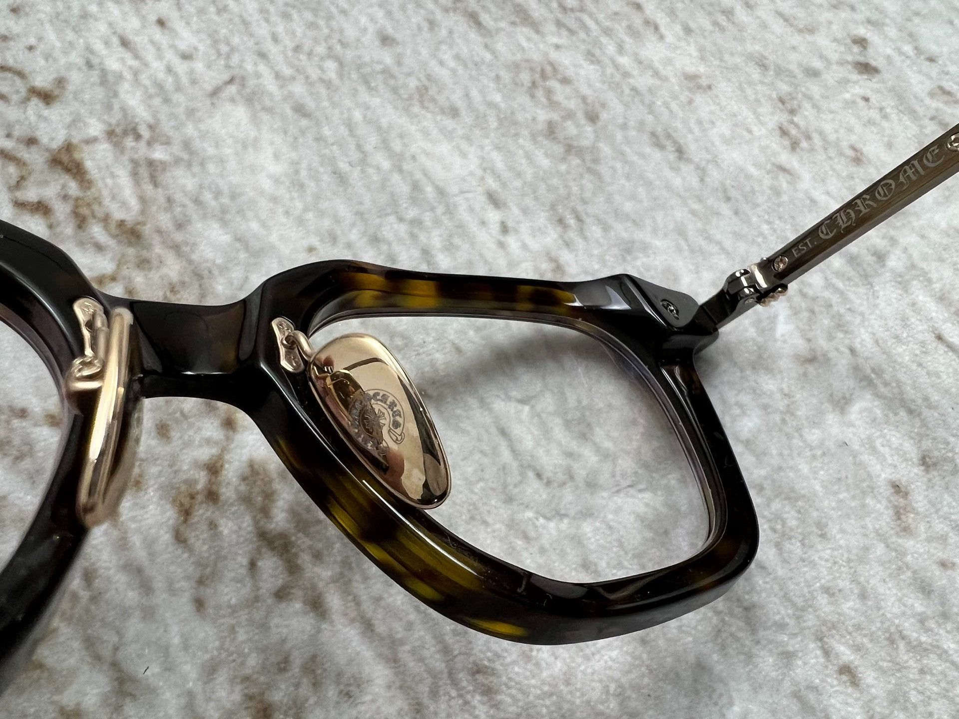 Chrome Hearts Chrome Hearts CUMPTION-A X Fishscale Arm Frame Full Size ONE SIZE - 5 Thumbnail