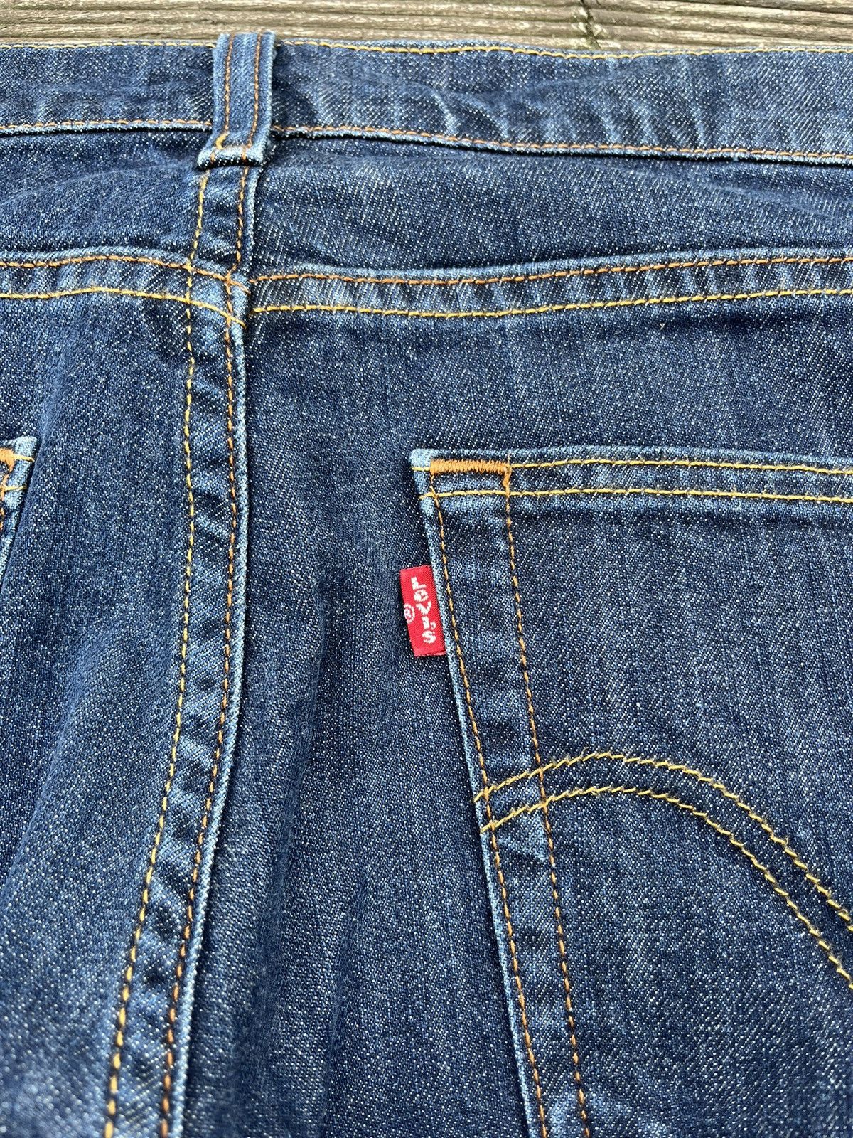 Levi's × Vintage Vintage Beauty Levis Jeans Pants Tab Navy Blue Size US 34 / EU 50 - 7 Thumbnail