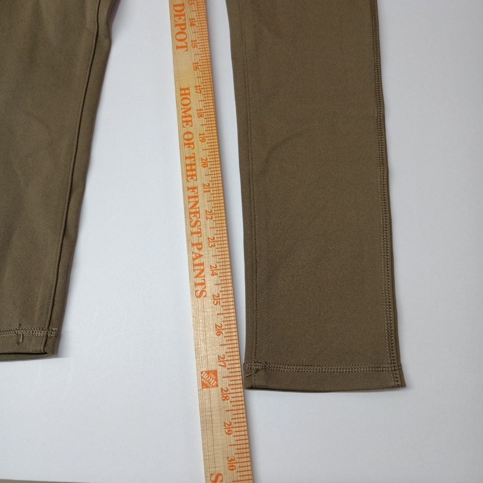 Carhartt Carhartt Womens XS Fitted Lightweight Utility Leggings Green Size 26" / US 2 / IT 38 - 2 Thumbnail