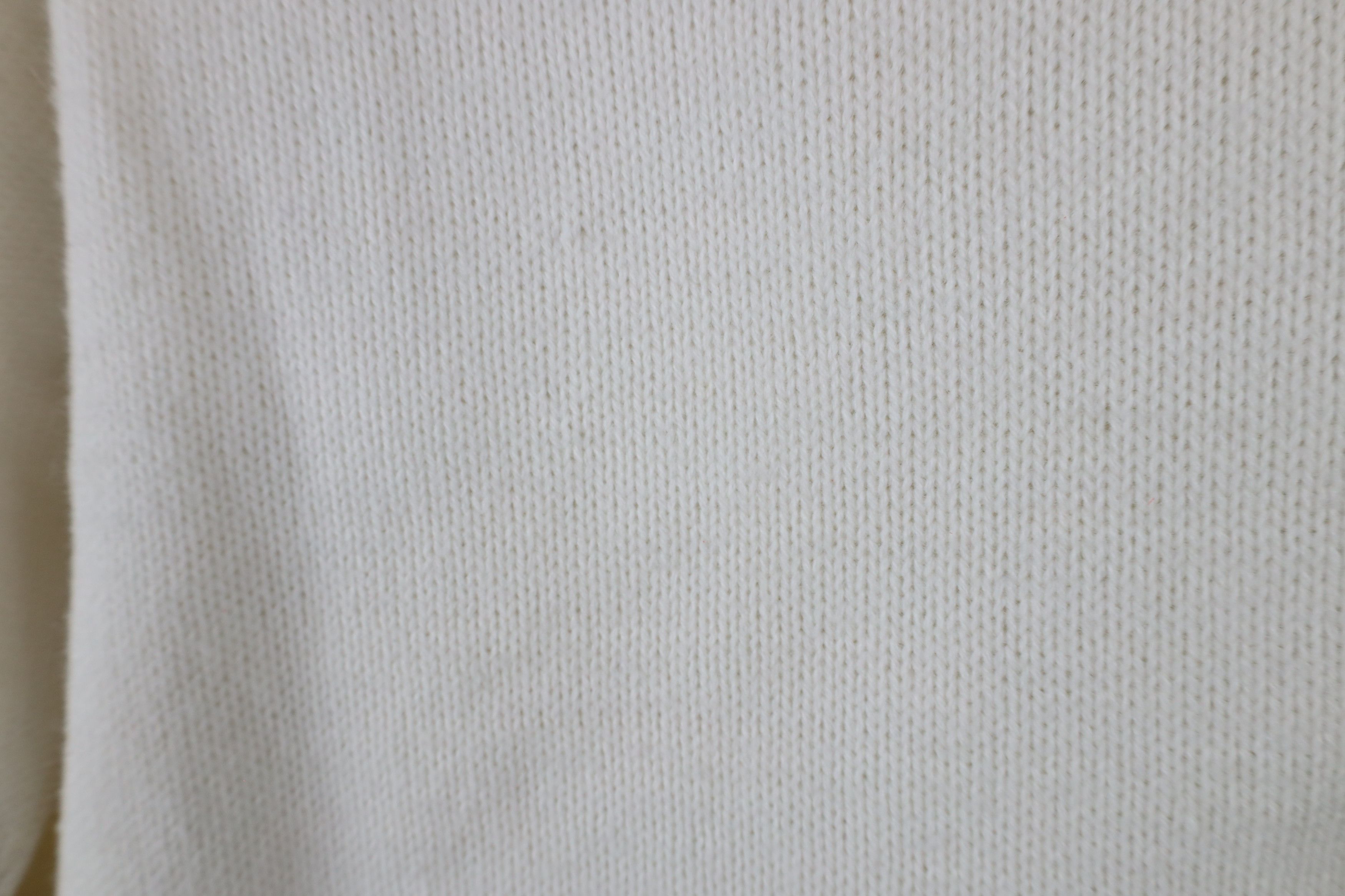 Vintage Vintage 60s 70s Streetwear Letterman Knit Sweater White USA Size US L / EU 52-54 / 3 - 6 Thumbnail