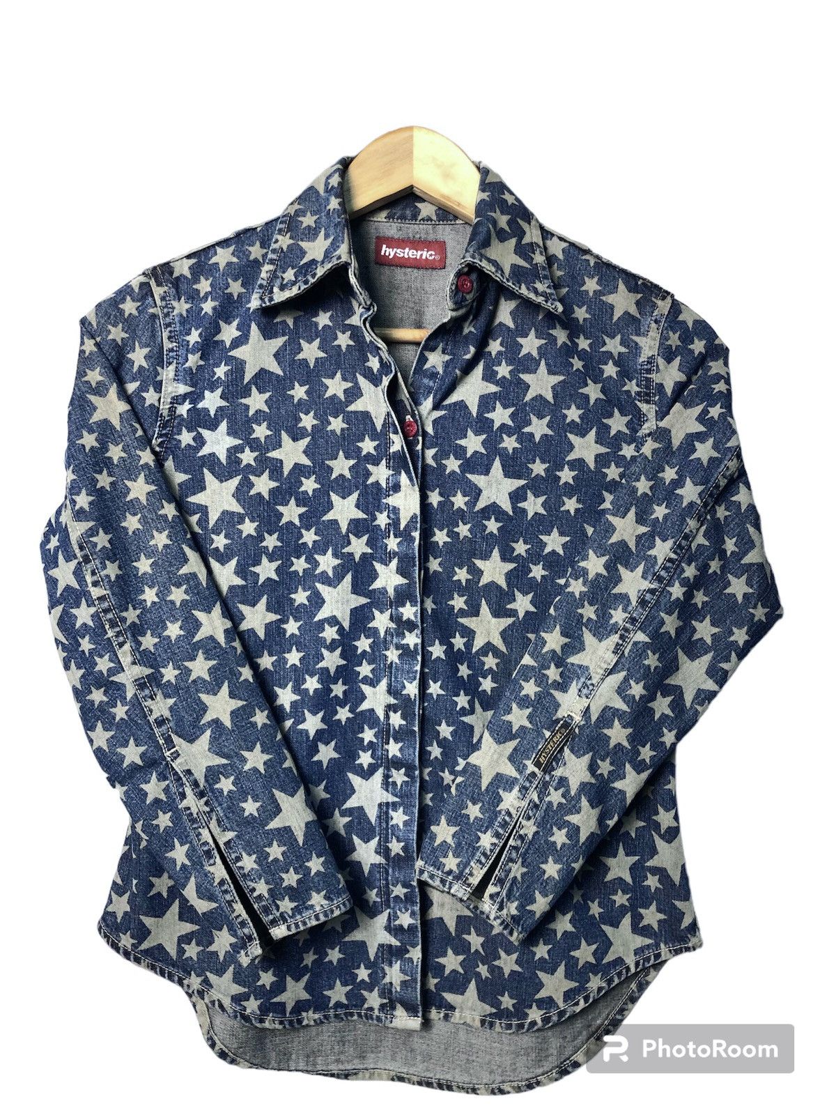 Hysteric Glamour Stars Denim Jeans 2024 shirt Size: US S