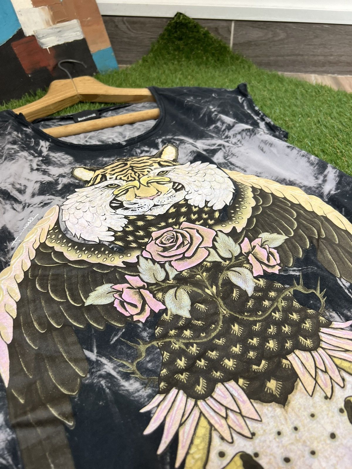Roberto Cavalli Just Cavalli Printed Tank Top Size S / US 4 / IT 40 - 5 Thumbnail