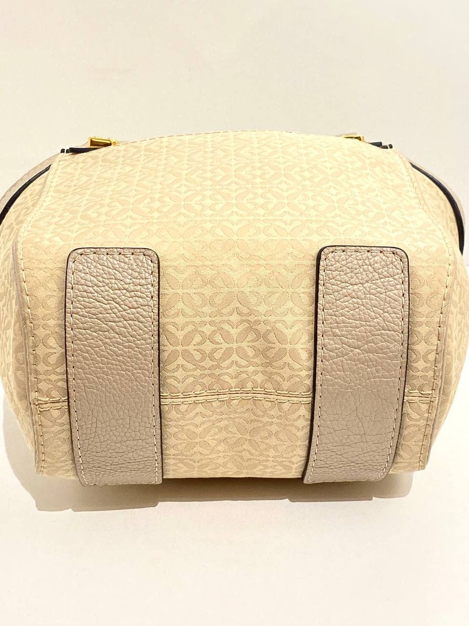 Loewe Loewe Anagram Logo Kite Leather Cloth Shoulder Hand Tote Bag Size ONE SIZE - 12 Thumbnail