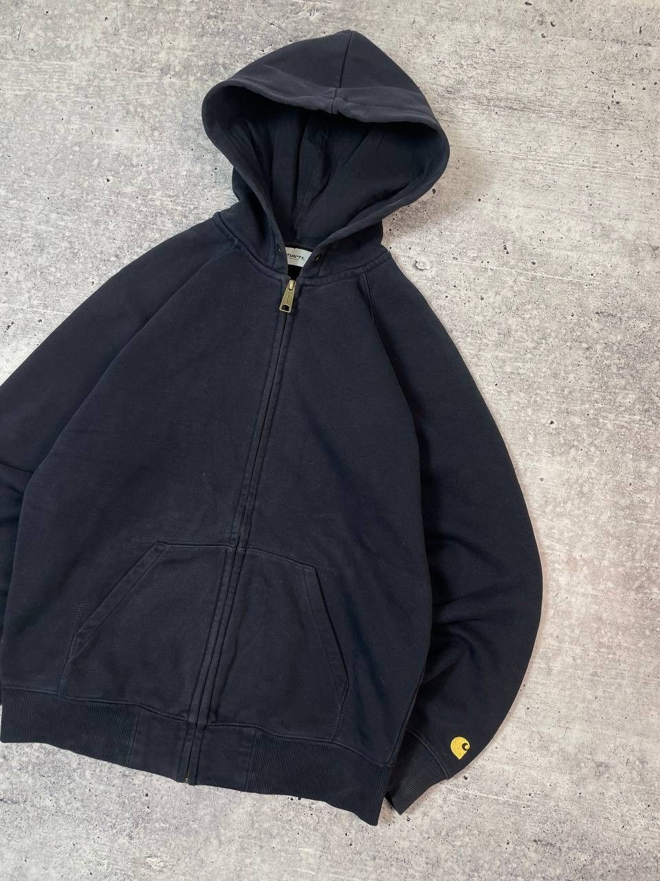 Carhartt Vintage Carhartt Workwear Navy Zip Up Hoodie Y2K Size US S / EU 44-46 / 1 - 3 Thumbnail
