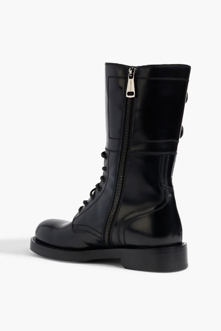 Dolce & Gabbana o1y0825 Ankle Boots in Black Size US 6.5 / IT 36.5 - 2 Thumbnail