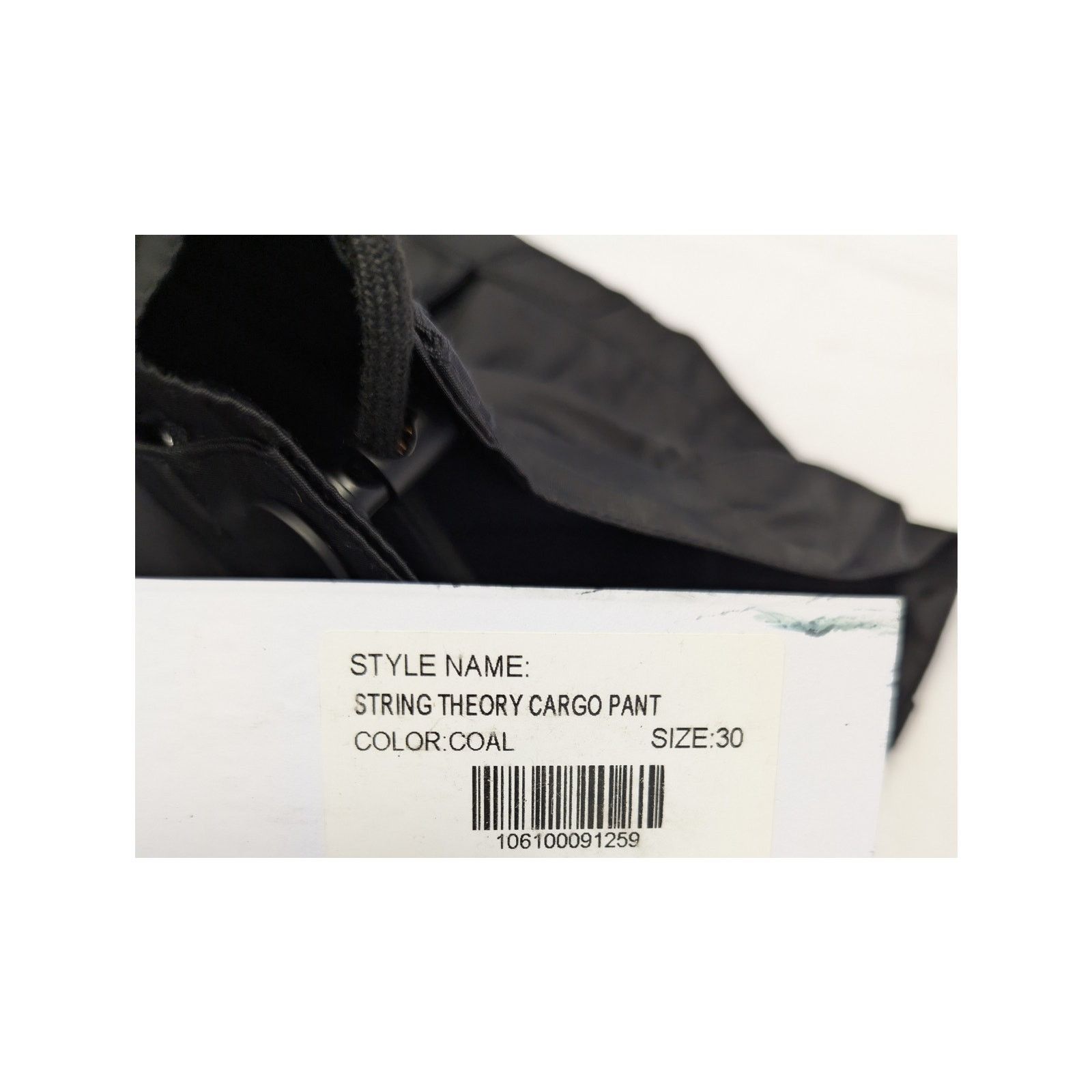 Who Decides War o1rshd1 String Theory Cargo Pants in Coal Size US 30 / EU 46 - 20 Thumbnail