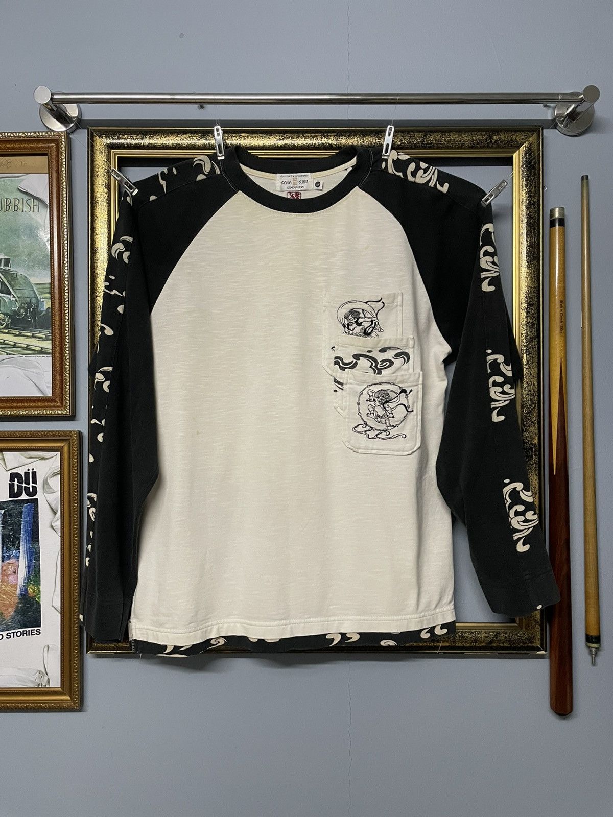Designer × Japanese Brand × Vintage Vintage Iconic Karakuri Generation Embroidery God Sukajan Size US M / EU 48-50 / 2 - 1 Thumbnail