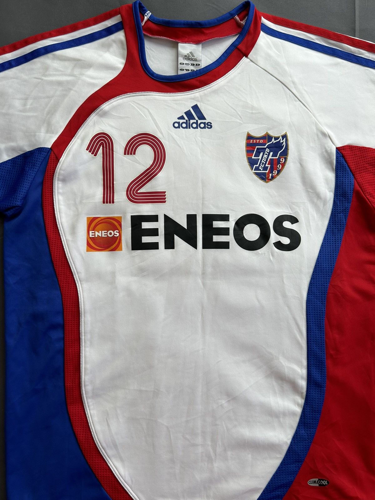 Adidas Adidas FC Tokyo 2006/07 away jersey #12 Size US S / EU 44-46 / 1 - 2 Thumbnail