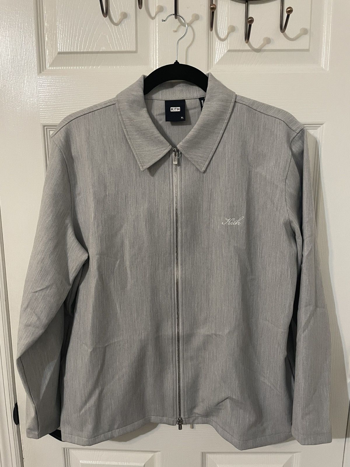 トップス Kith Double Knit Coaches Jacket Kith Double Weave Coaches Jacket - Black