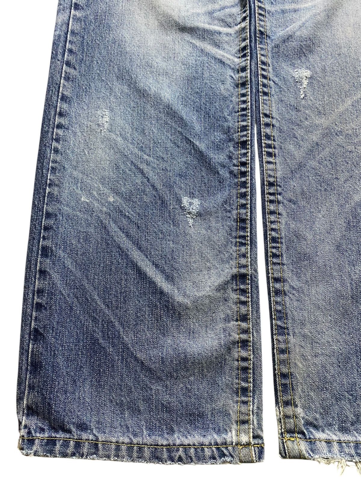Beauty Beast Vintage 80’s Lolita Pepsi Cola Embroidered Baggy Jeans Size US 35 - 10 Thumbnail