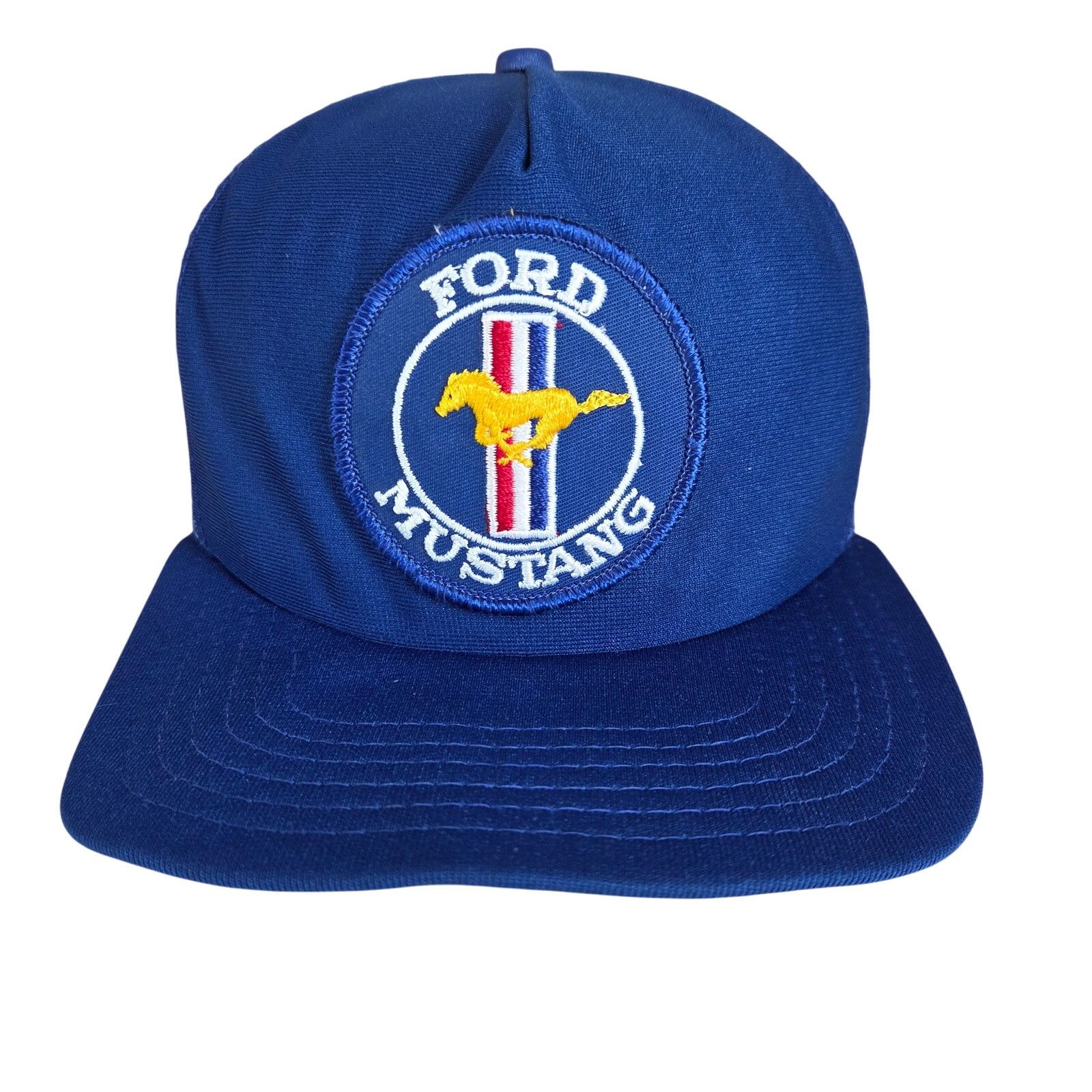 New Era Vintage New Era Ford Mustang Mesh Trucker Hat USA Made S/M Size ONE SIZE - 1 Thumbnail