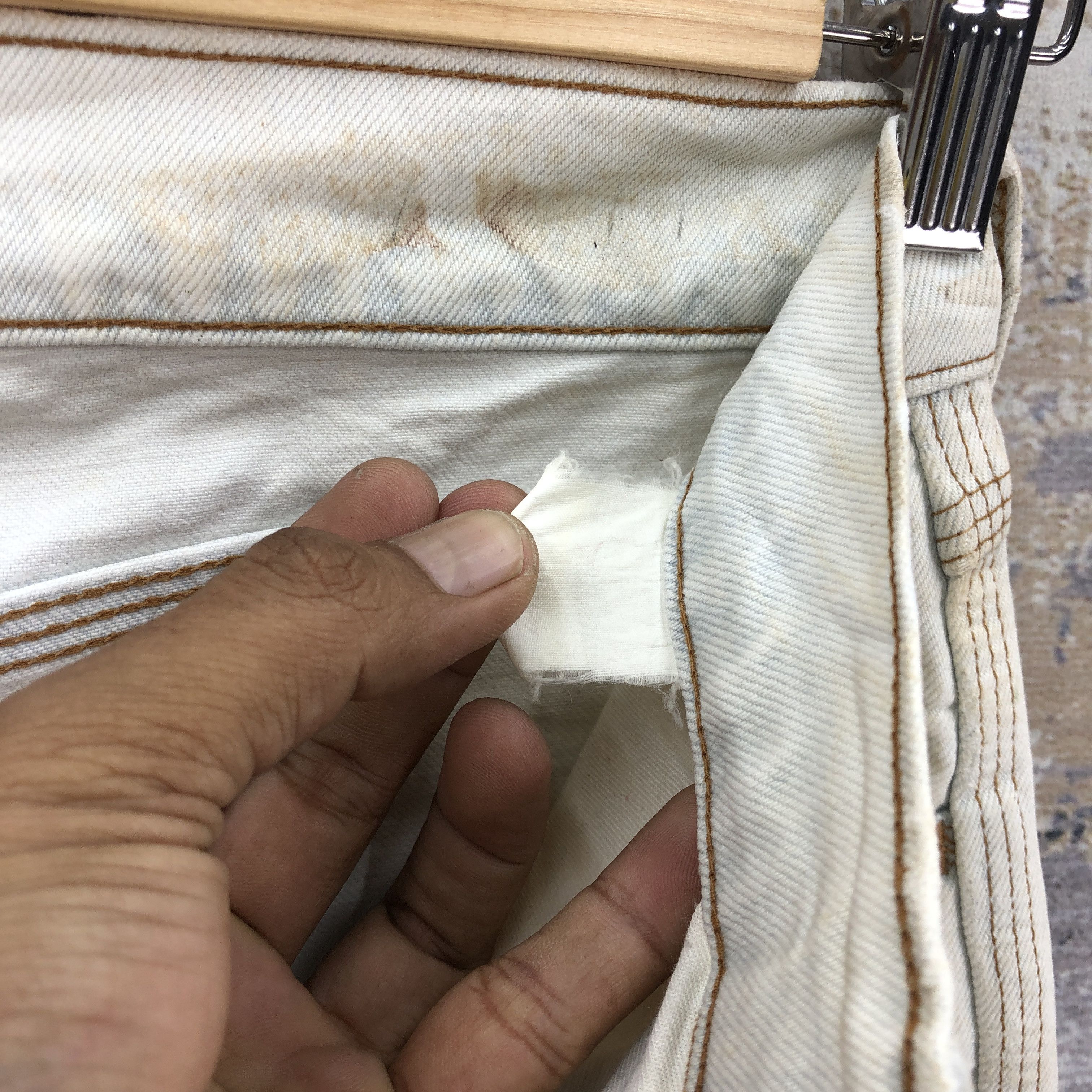 Levi's Vintage Y2K Levis Sun Faded Jeans Levi's Light Wash Denim Size 26" / US 2 / IT 38 - 7 Thumbnail
