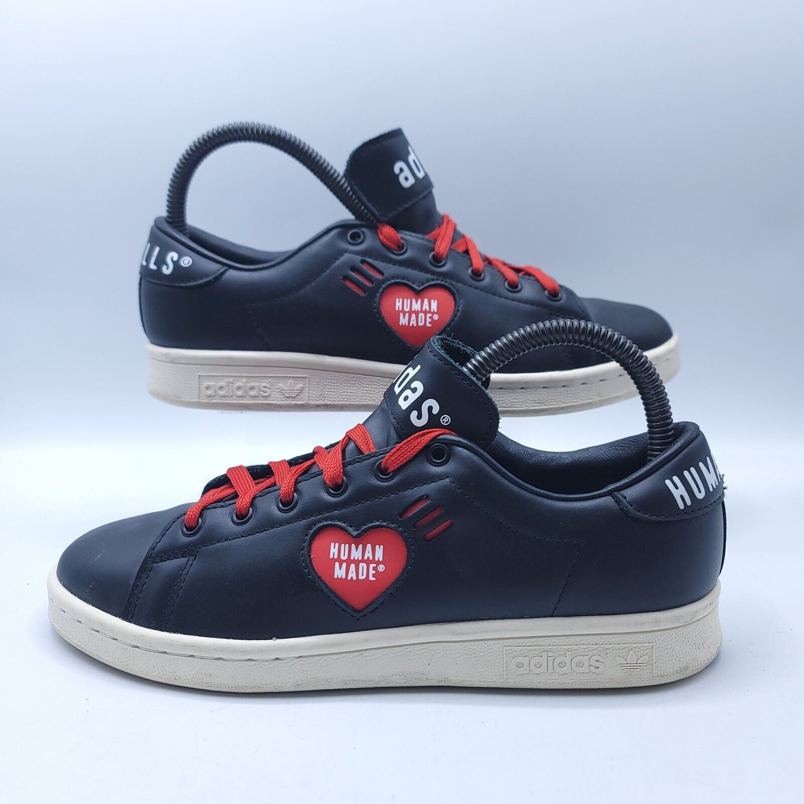 Adidas Adidas Stan Smith x Human Made Shoe Mens Size 5 FY0736 Black Size US 5 / EU 37 - 5 Thumbnail
