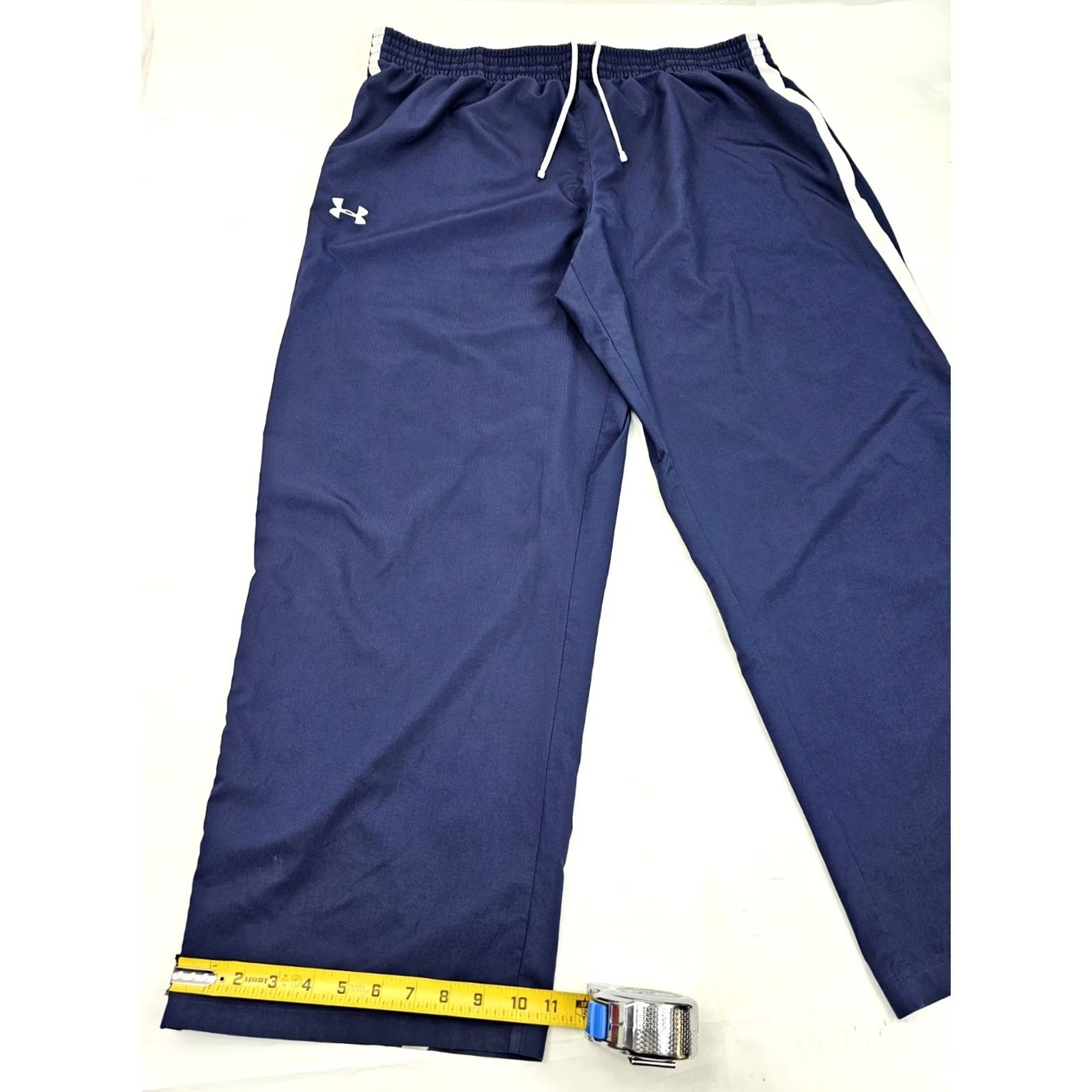 Under Armour Under Armour Pants Loose Track Men 3XL (41x31) Blue Vtg Protect This House Era Size US 39 - 4 Thumbnail