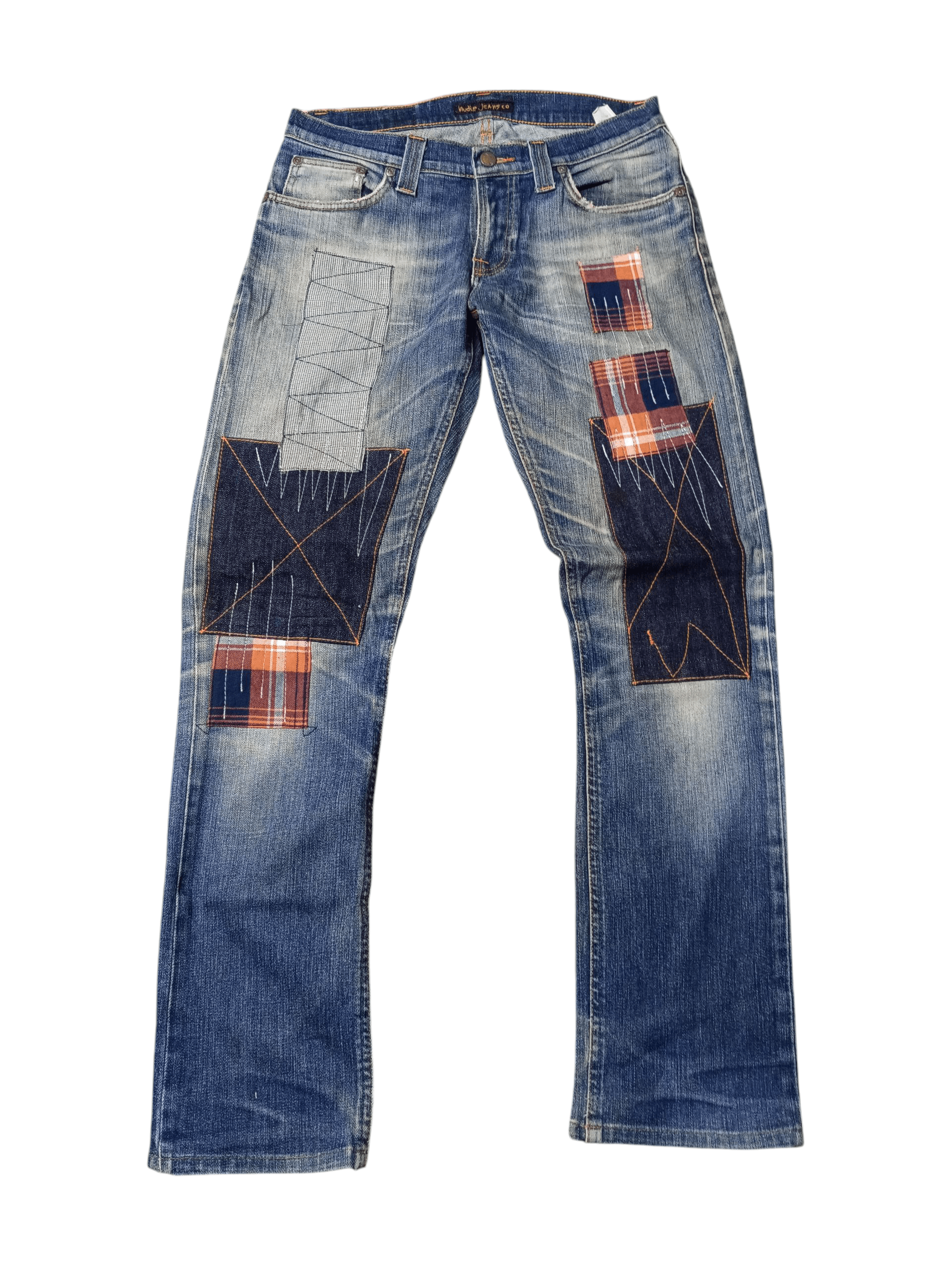 Nudie Jeans Custom Patchwork Nudie Jeans Size US 30 / EU 46 - 1 Thumbnail