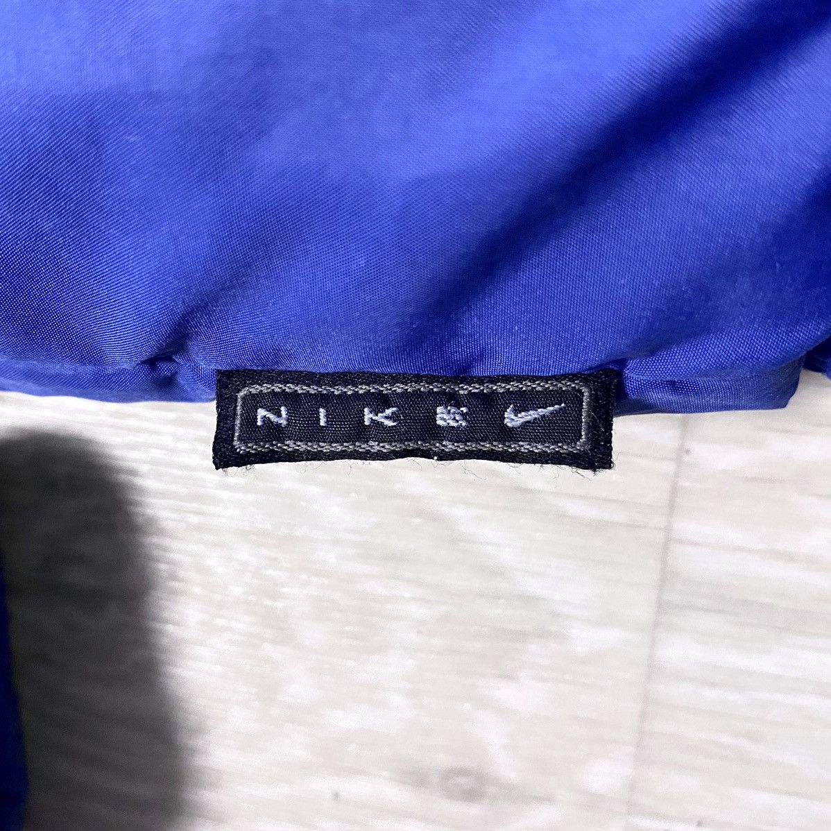 Nike Vtg 90’s Distressed Nike Puffer Down Jacket Embroidered Logo Size US M / EU 48-50 / 2 - 8 Thumbnail