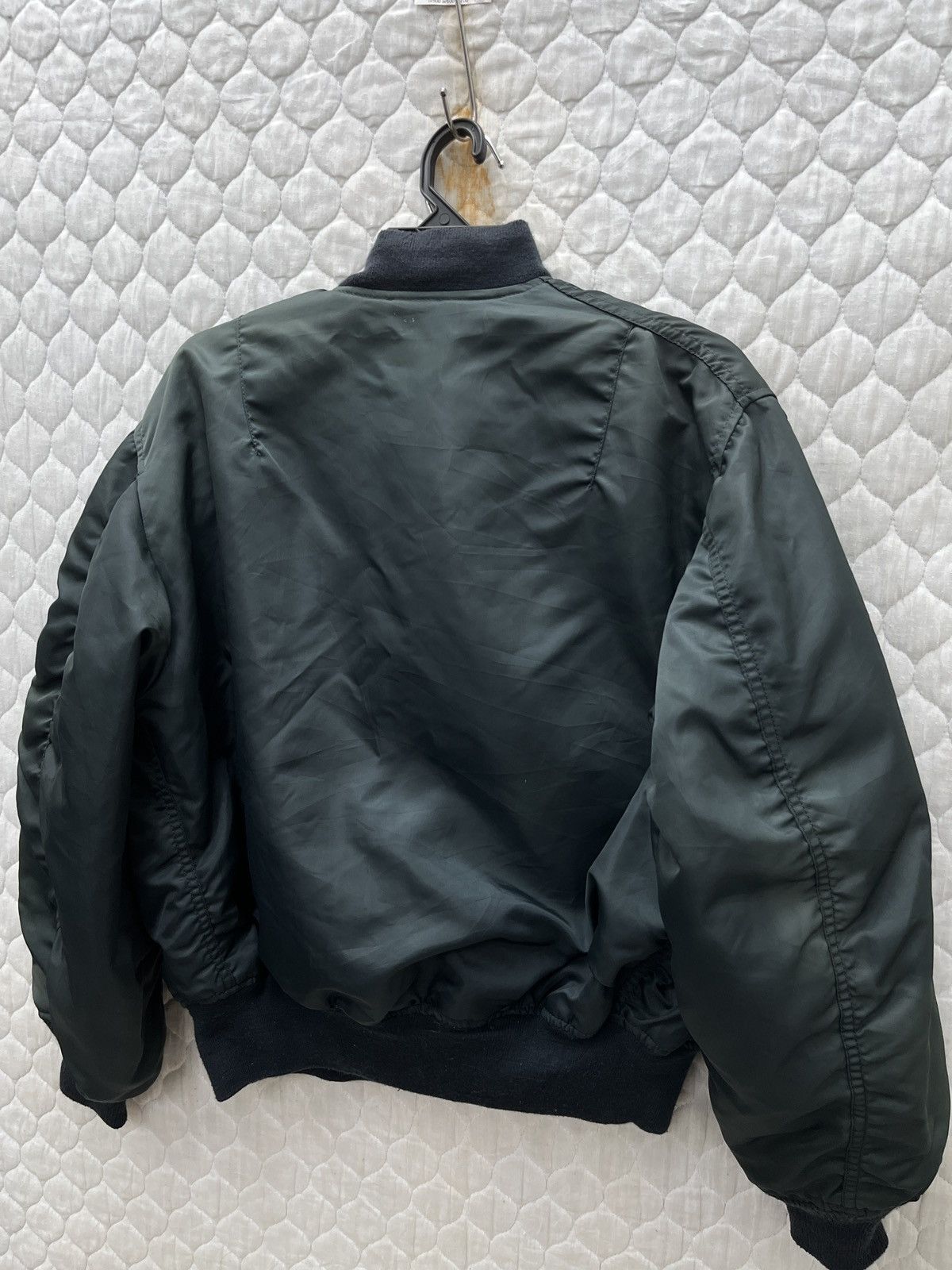 Vintage 🔥🔥🔥STEALS VTG USAF MA1 BOMBER JACKET Size US L / EU 52-54 / 3 - 6 Thumbnail