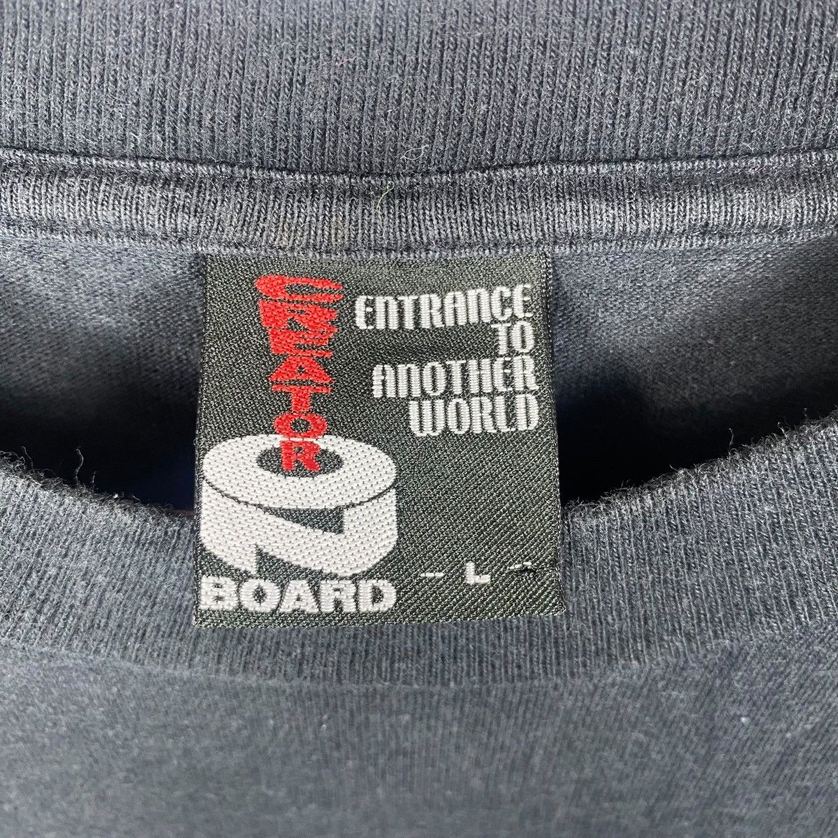 Vintage Vintage 00s ON BOARD Clothing Just A Wanderer Graphic Tee Size US L / EU 52-54 / 3 - 7 Thumbnail