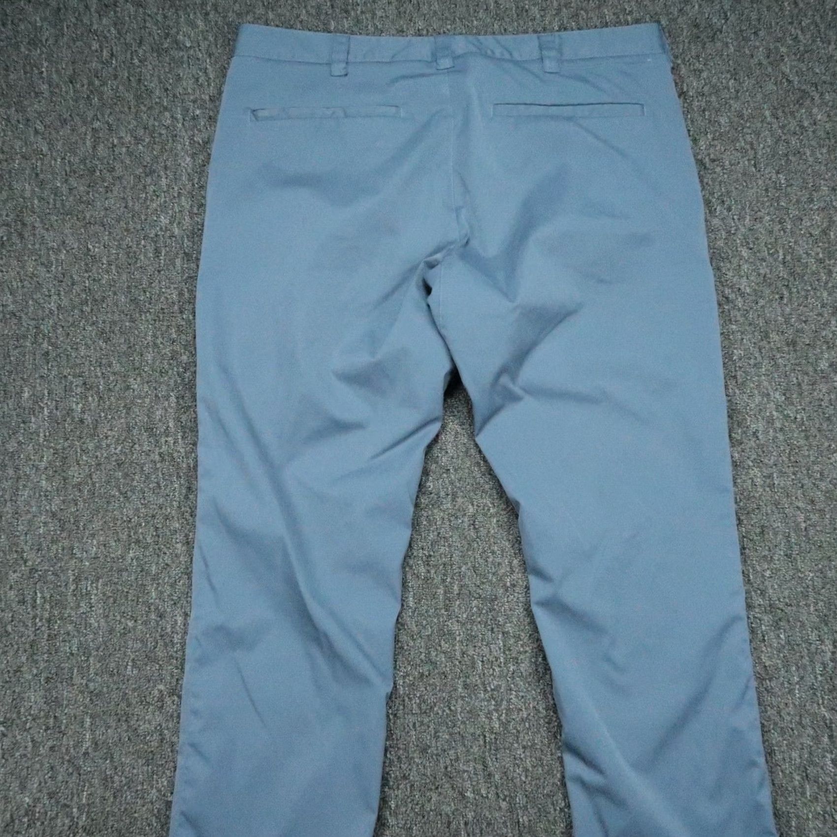 Vintage Bluffworks Mens Pants Blue Chino Travel Workwear Size US 37 - 5 Thumbnail