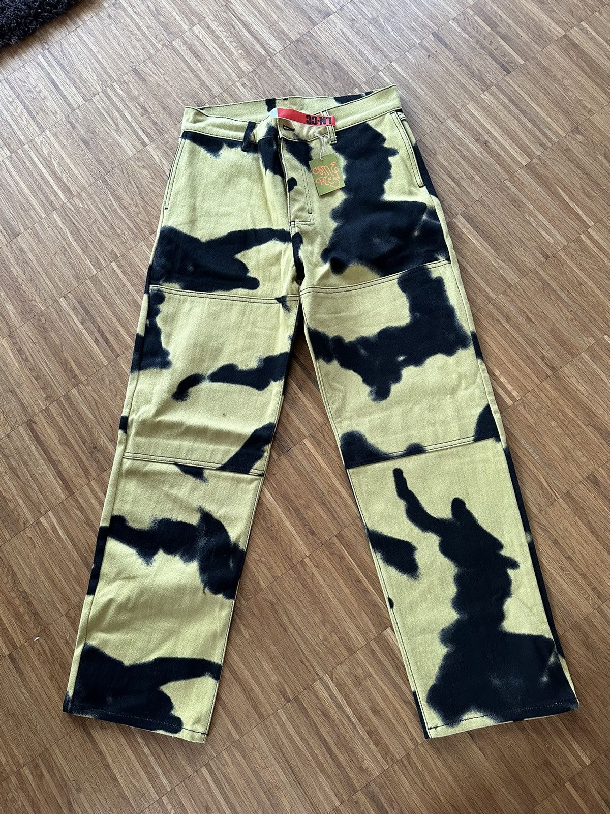 COME TEES SPRAY CAMO TIGER PANTS L