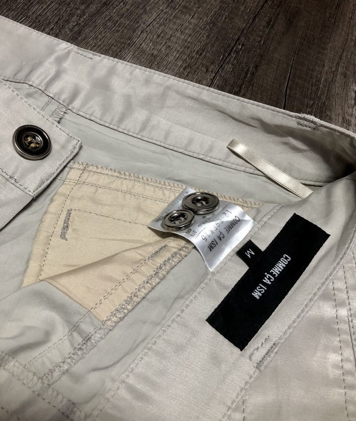 Comme Ca Ism × Designer × Japanese Brand VINTAGE COMME CA ISM SLACK CARGO CASUAL PANTS Size US 28 / EU 44 - 12 Thumbnail