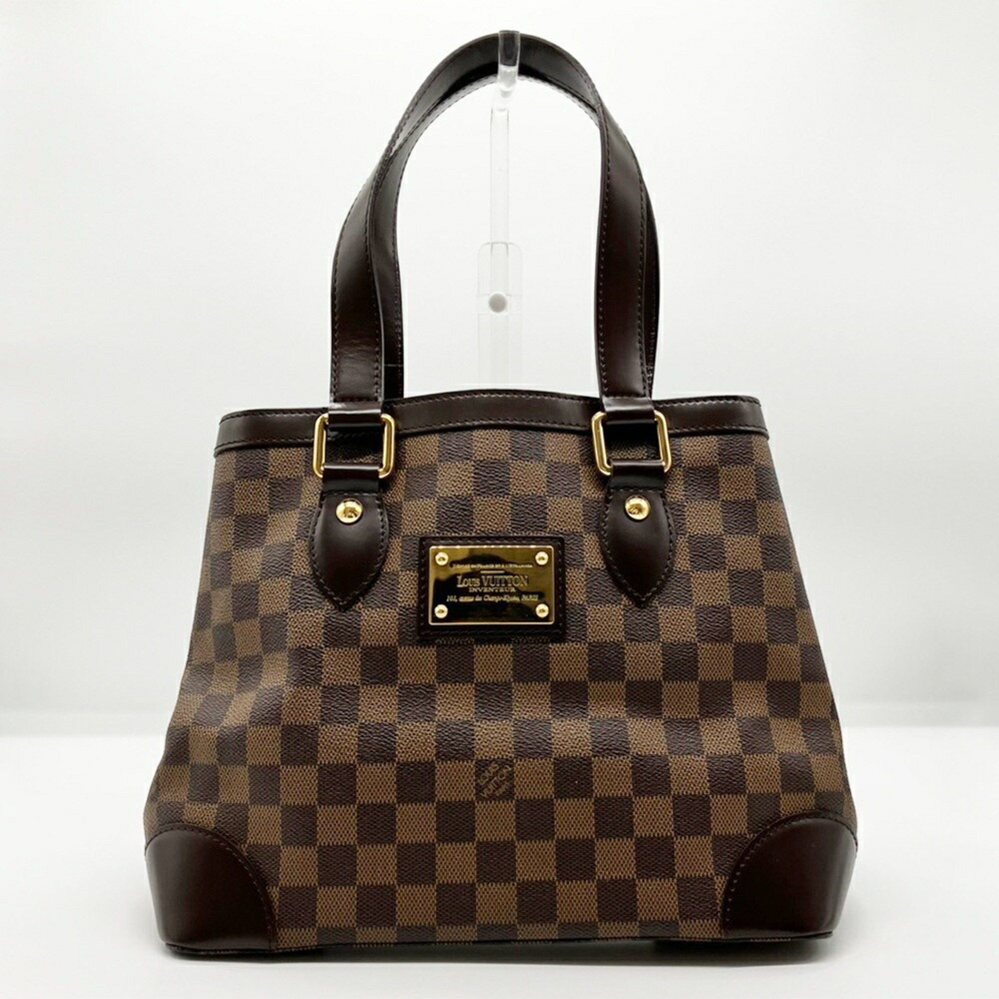 Louis Vuitton Louis Vuitton Hampstead PM Damier Tote Bag Women's Brown N51205 LOUIS VUITTON Size ONE SIZE - 1 Thumbnail