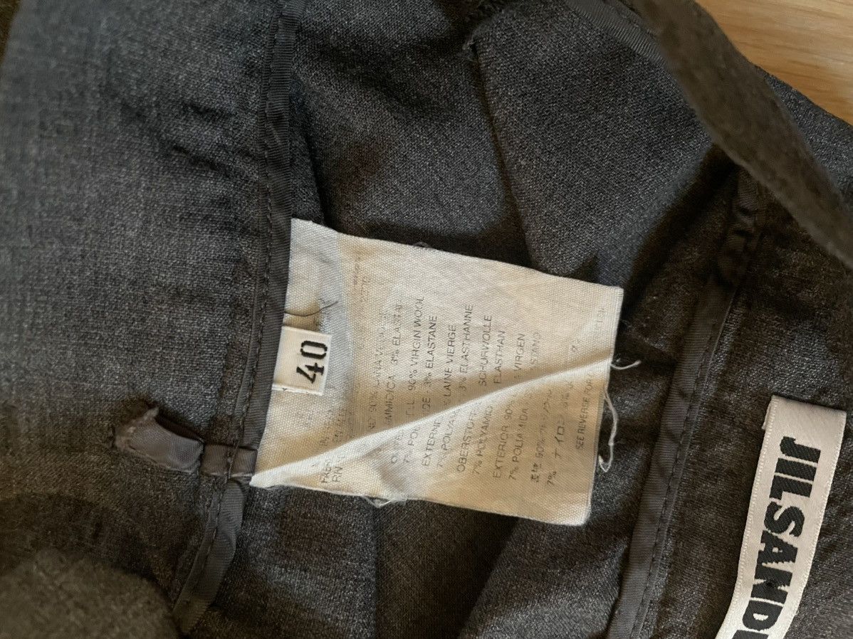 Jil Sander Jil Sander Wide leg trousers Size 27" / US 4 / IT 40 - 4 Thumbnail