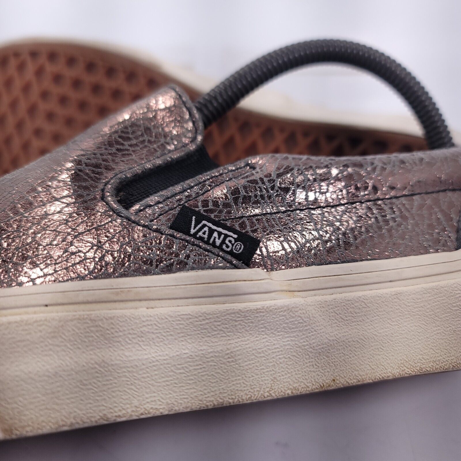 Vans Vans Off the Wall Shoe Womens Size 9 721278 Metallic Pink Size US 9 / IT 39 - 8 Thumbnail
