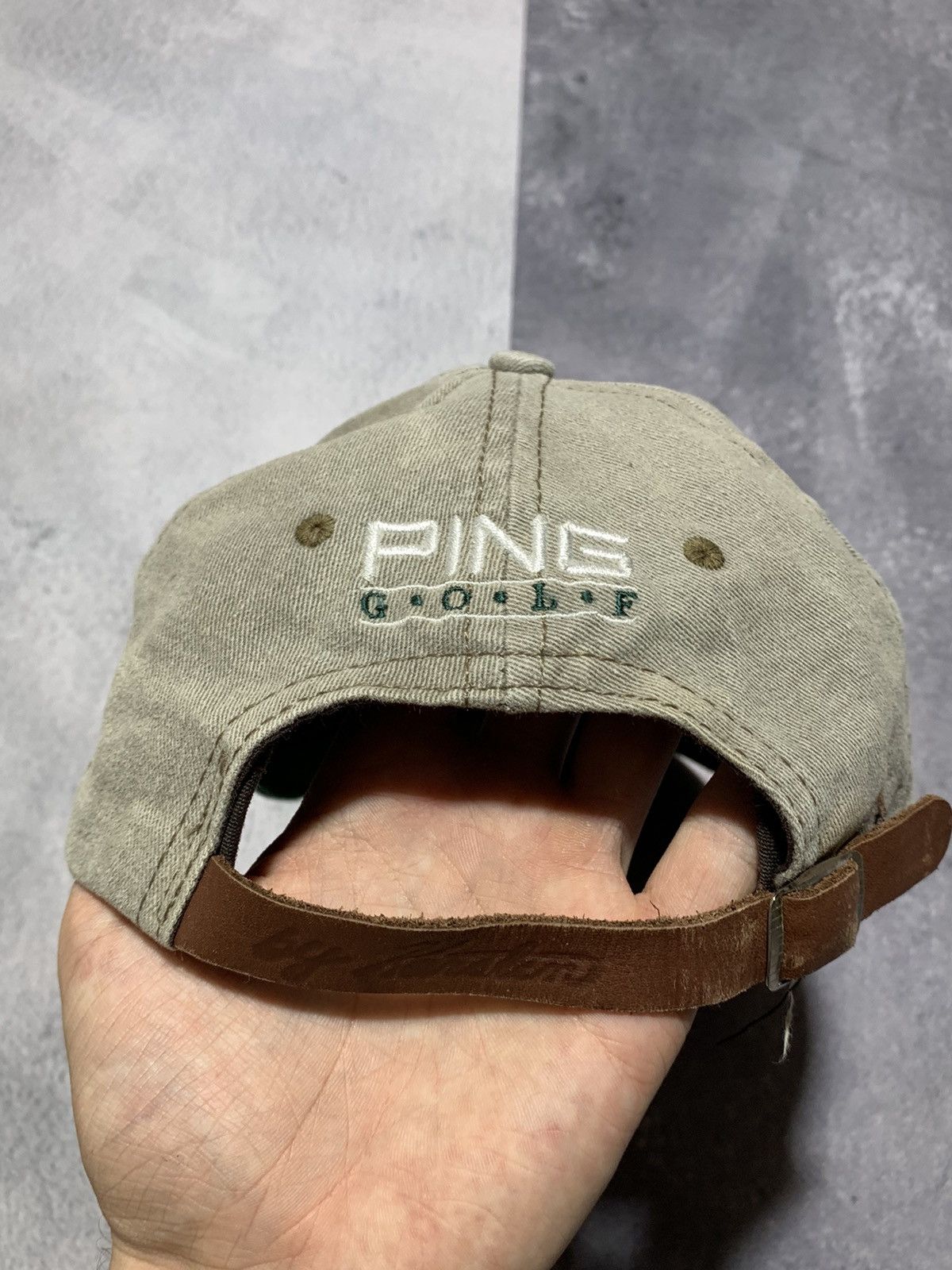 PING × Vintage Vintage Ping cap streetwear big logo style Size ONE SIZE - 3 Thumbnail