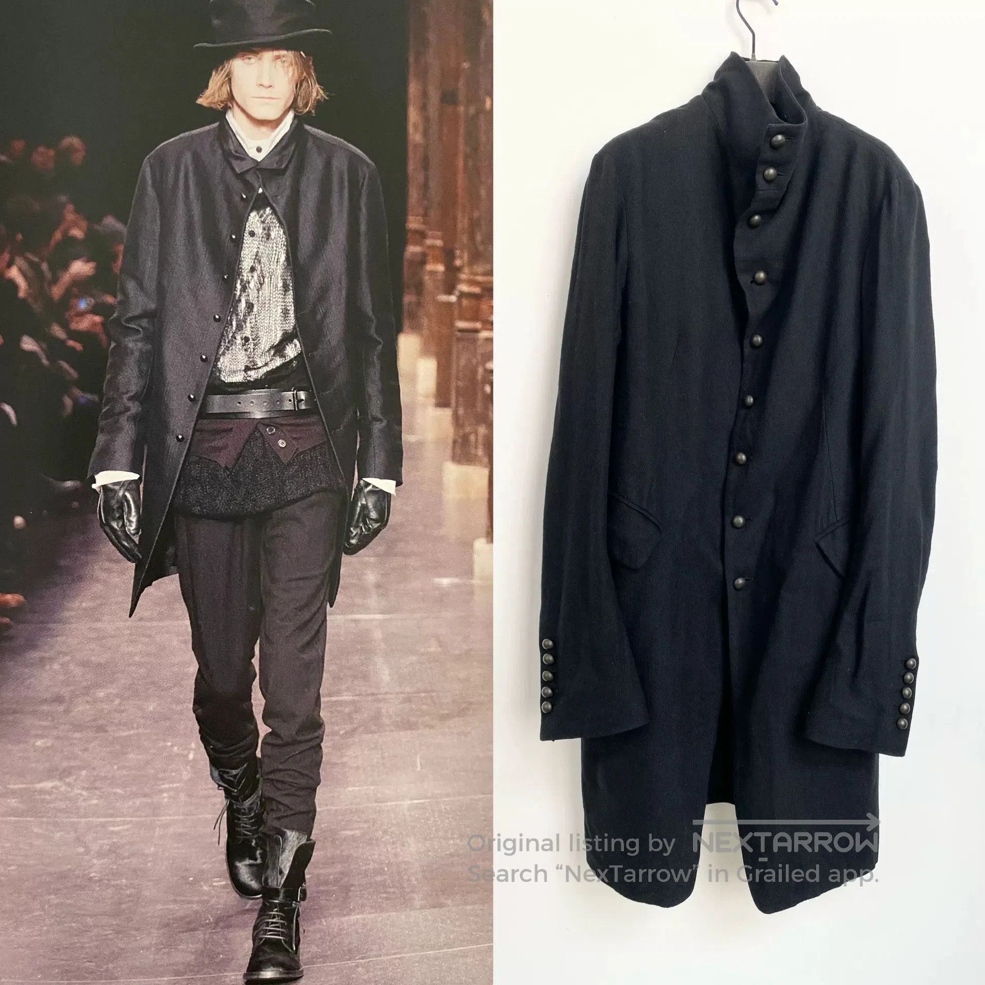 Ann Demeulemeester Ann Demeulemeester 2009 Court Style Coat. Size US XS / EU 42 / 0 - 1 Thumbnail