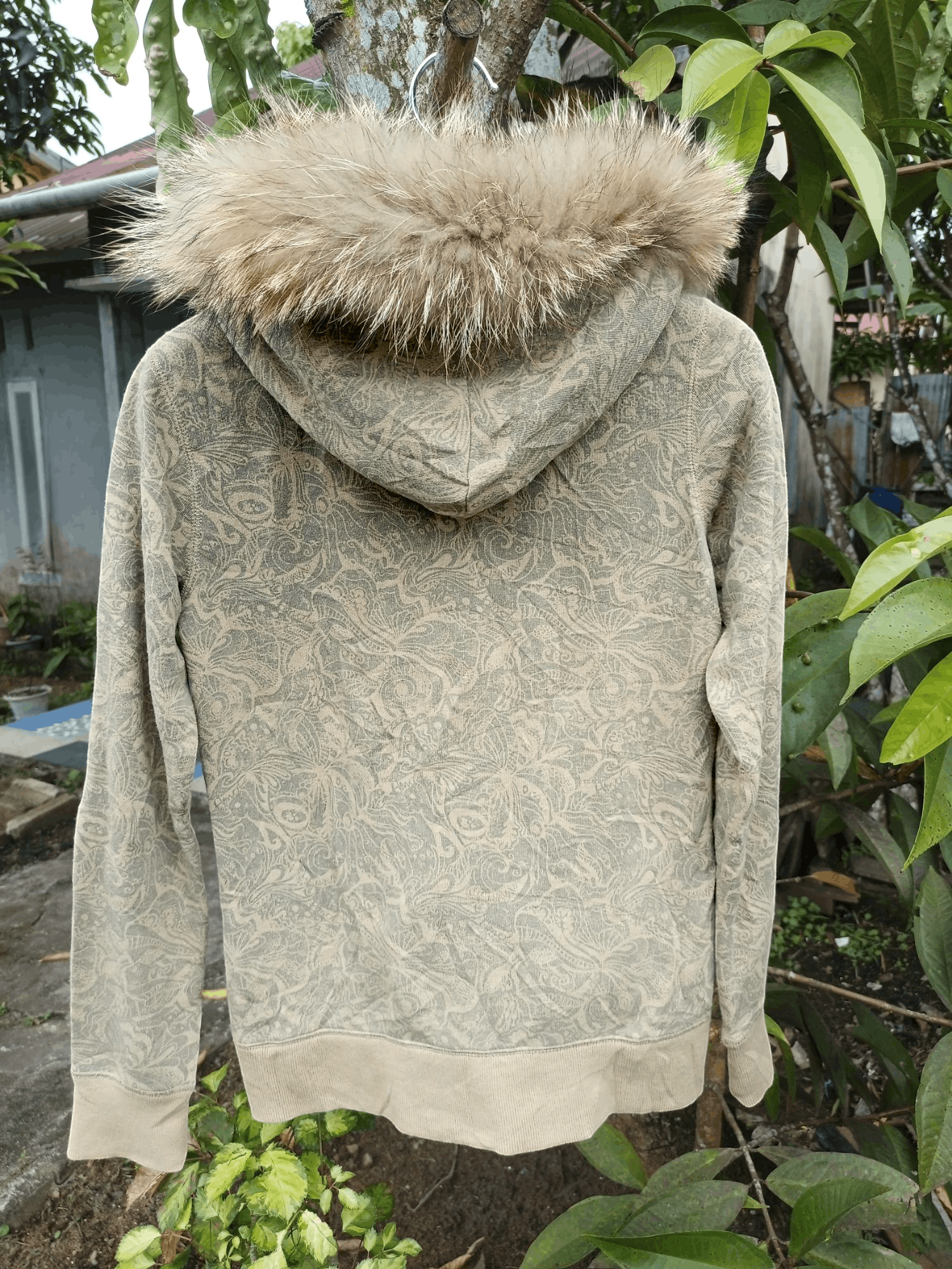 If Six Was Nine × Japanese Brand × Le Grande Bleu (L.G.B.) Crazy fur Hoodie Honolua Surf.co All Over Flower Print Size US M / EU 48-50 / 2 - 16 Thumbnail